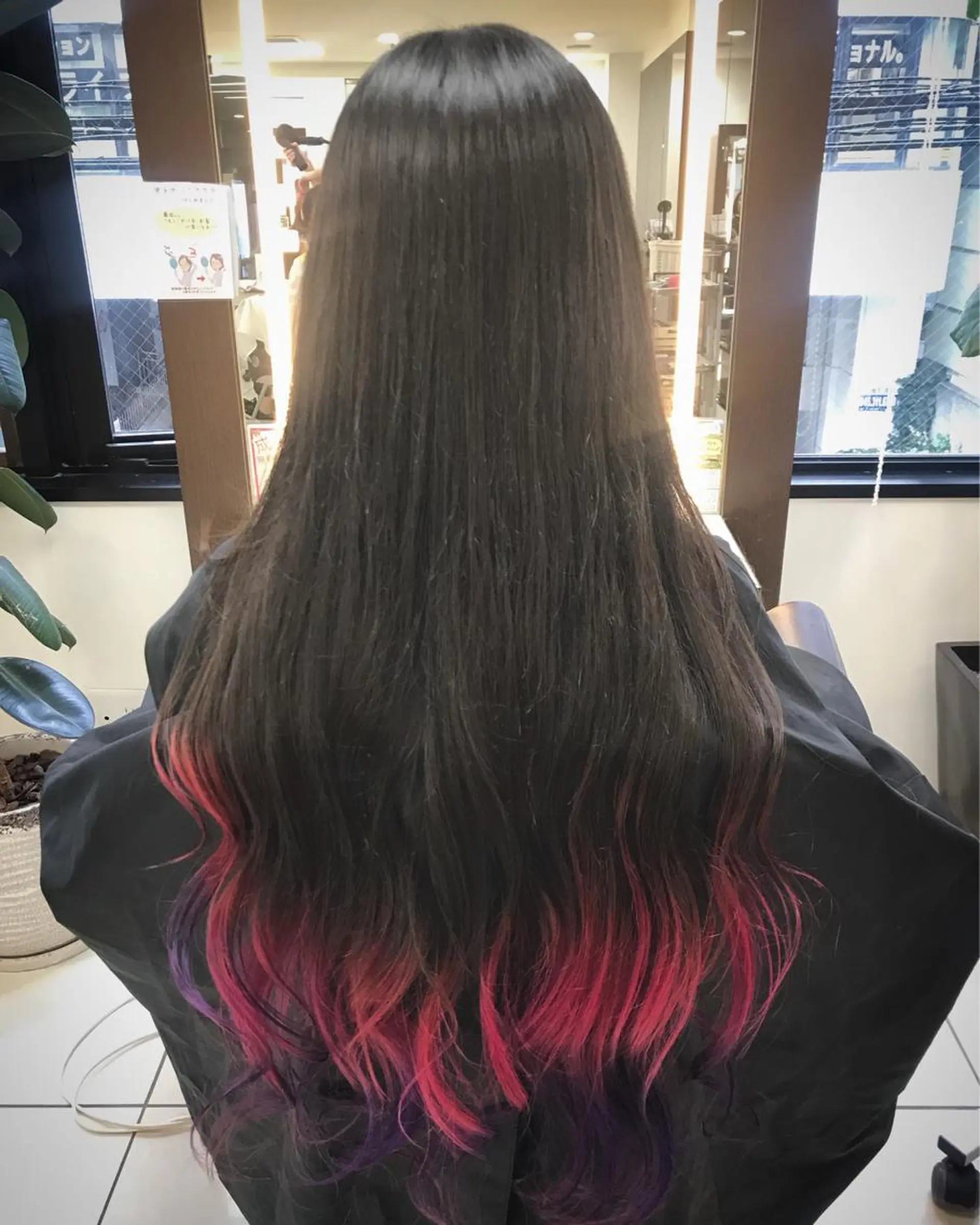 ロング シールエクステ✨️韓 国羽エクステ🪽和希のヘアスタイル