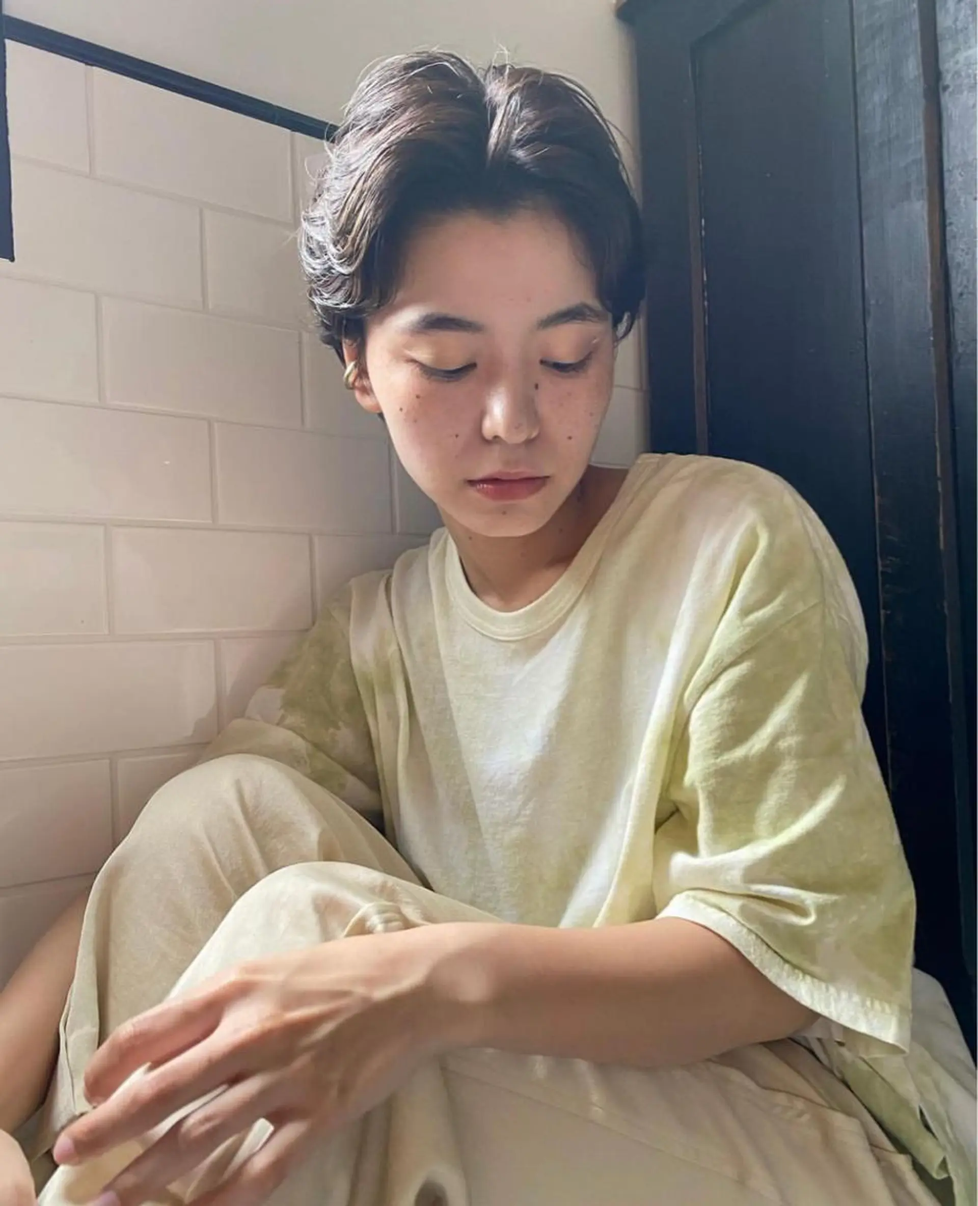 ショート 藤井 美歩/赤髪のヘアスタイル