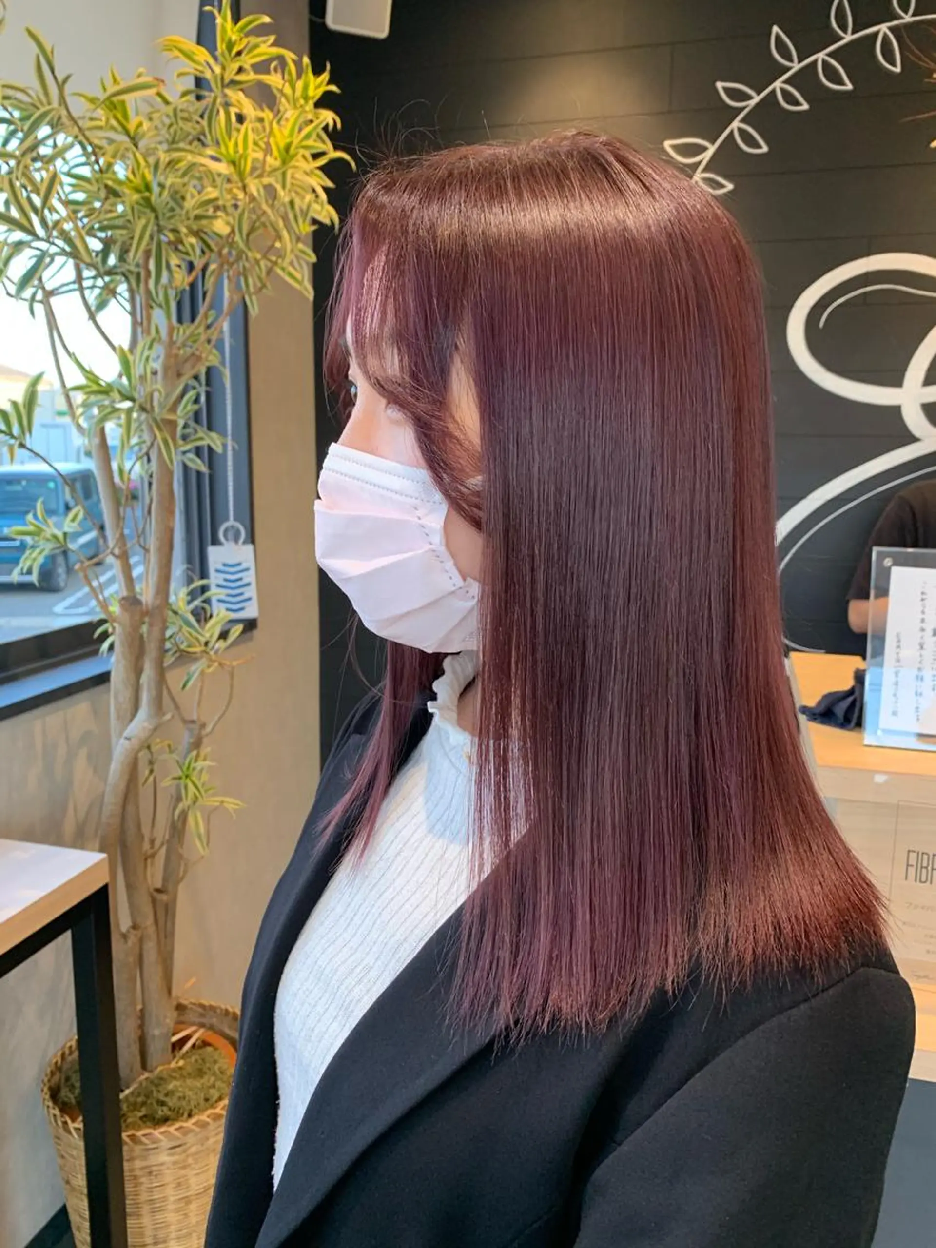 カラー ブリーチ ラベンダーカラー 名古屋／デザイン／ ブリーチ/松井亮磨のヘアスタイル