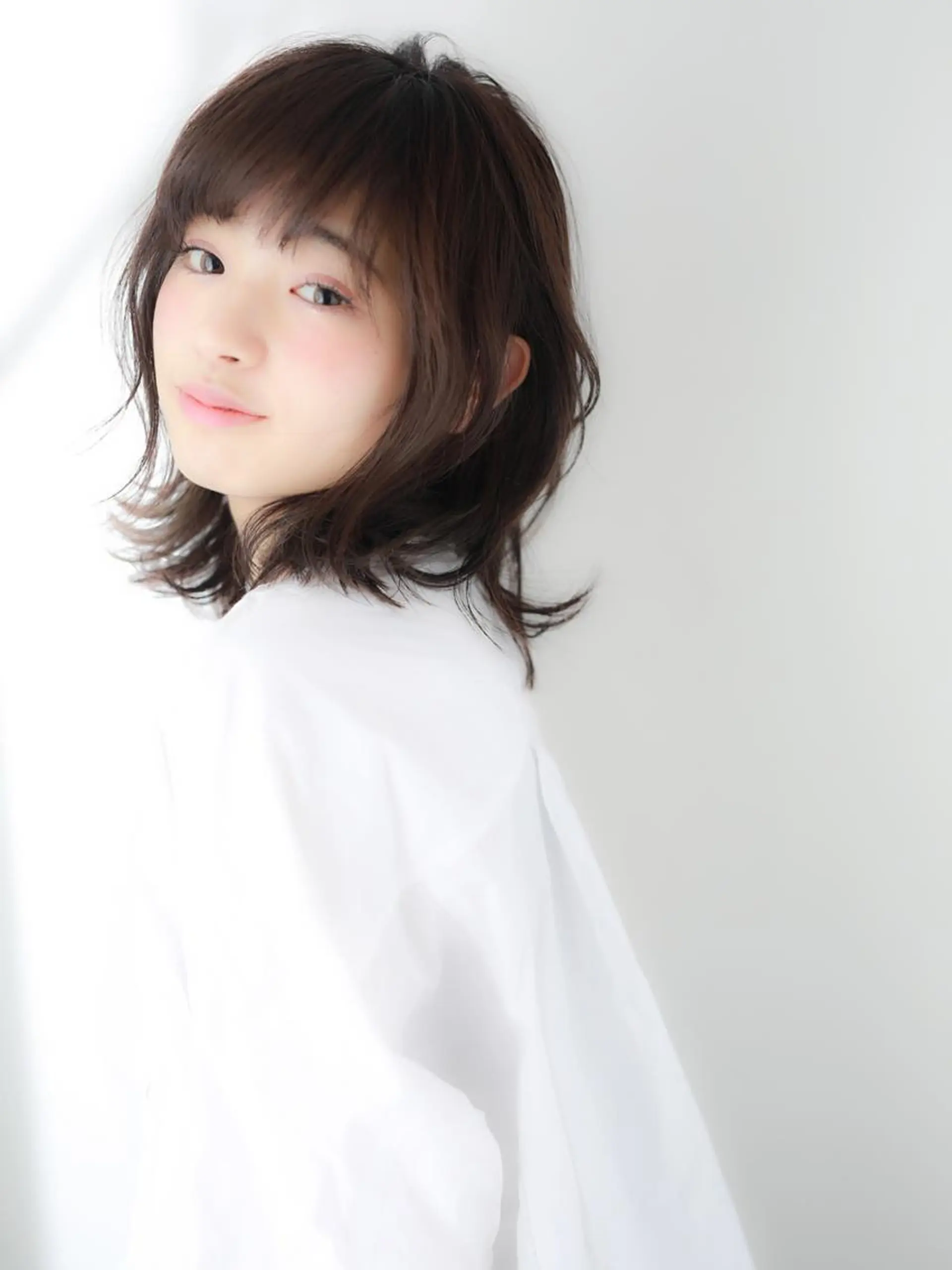 ミディアム カラー 山下 直人のヘアスタイル