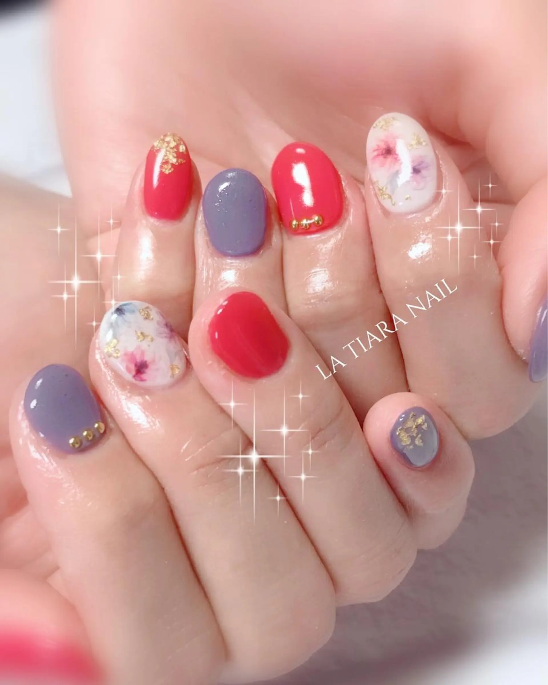 ネイル Blue bird  nailのネイルデザイン