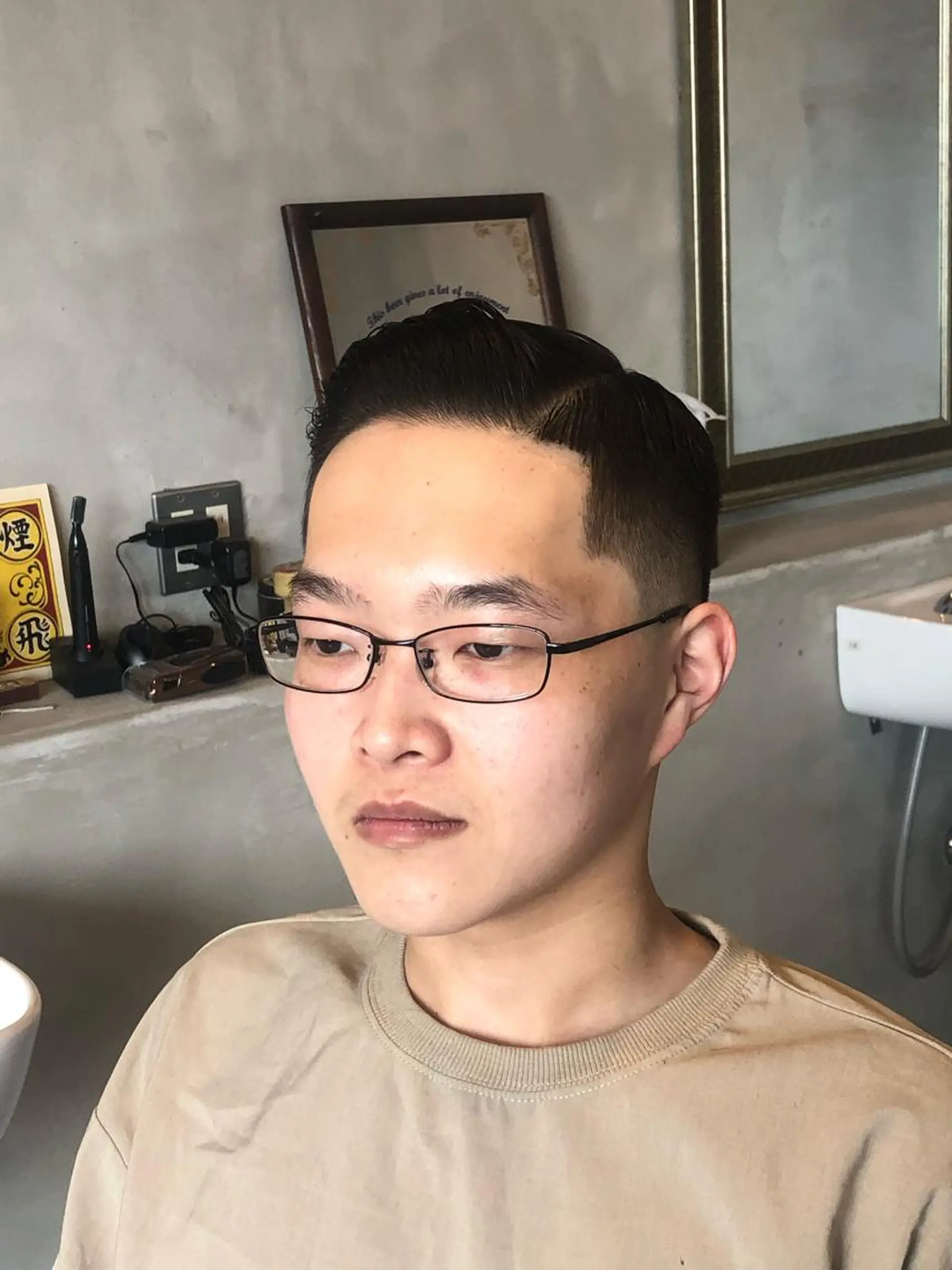 ショート メンズ BARBER SHOP FOURSEASON所属・OHNISH RYUSEIのヘアスタイル