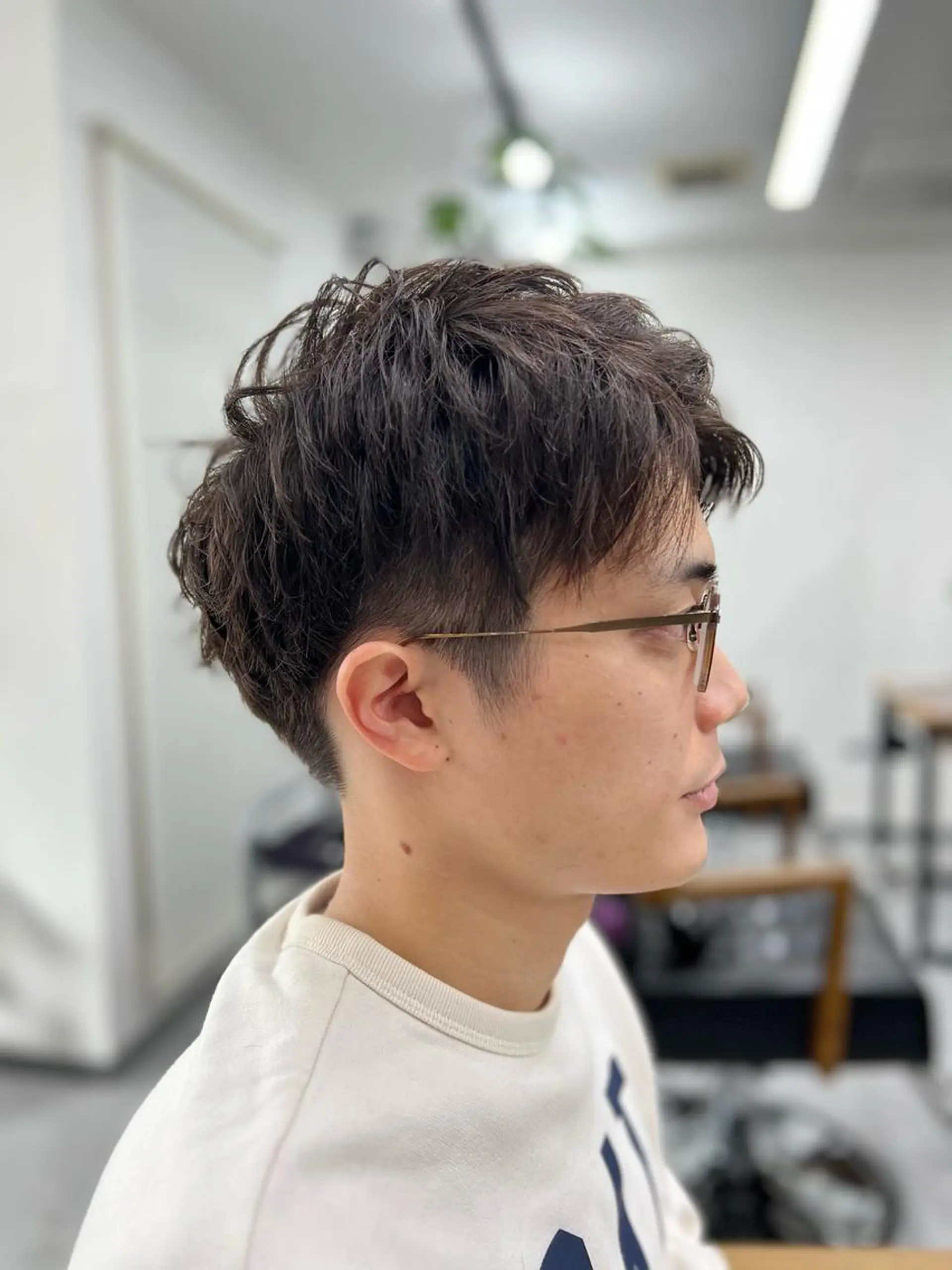 メンズ THE PARK キシオカのヘアスタイル