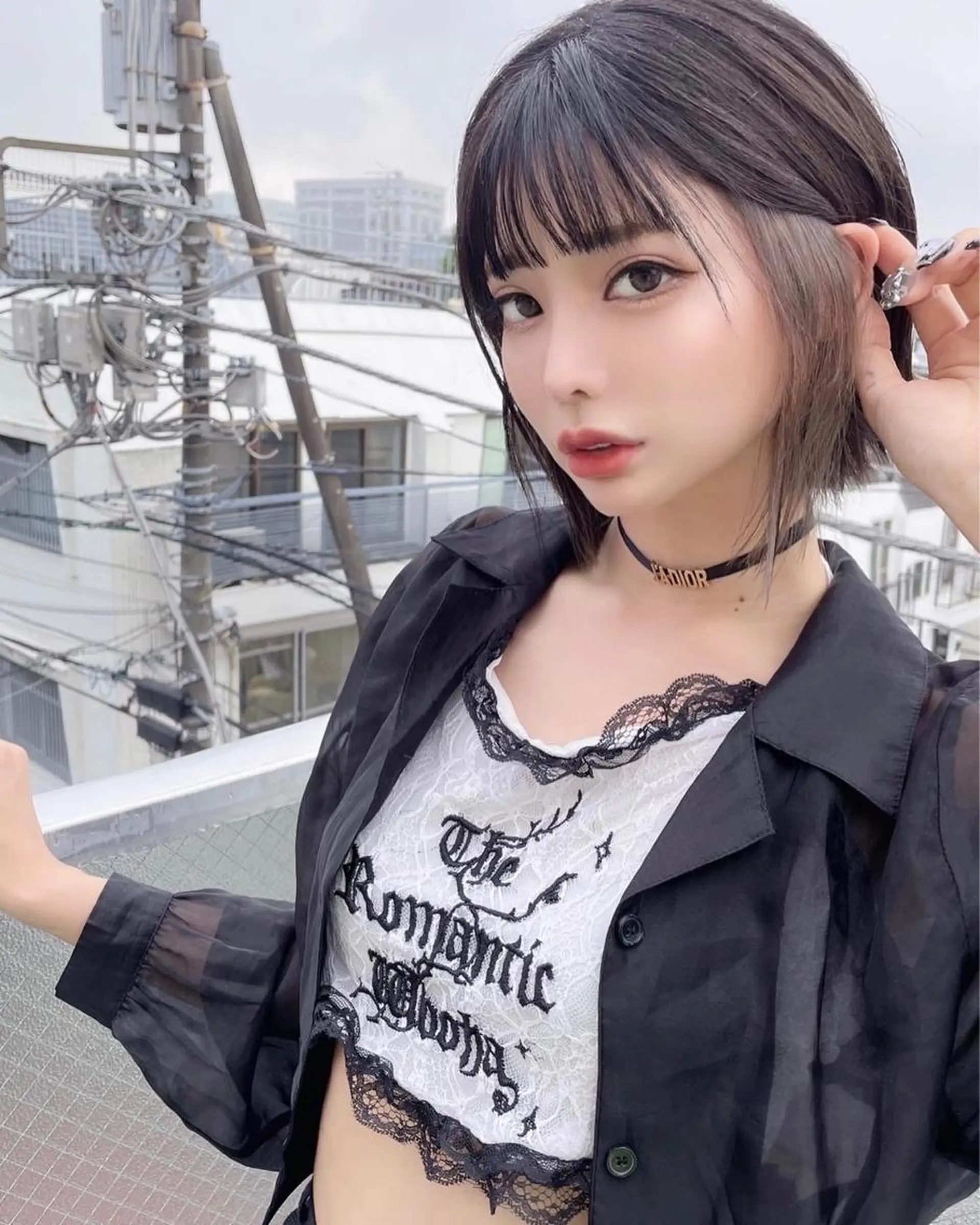 ミディアム 前髪&顔周りカット/ 韓国レイヤー/シバタのヘアスタイル