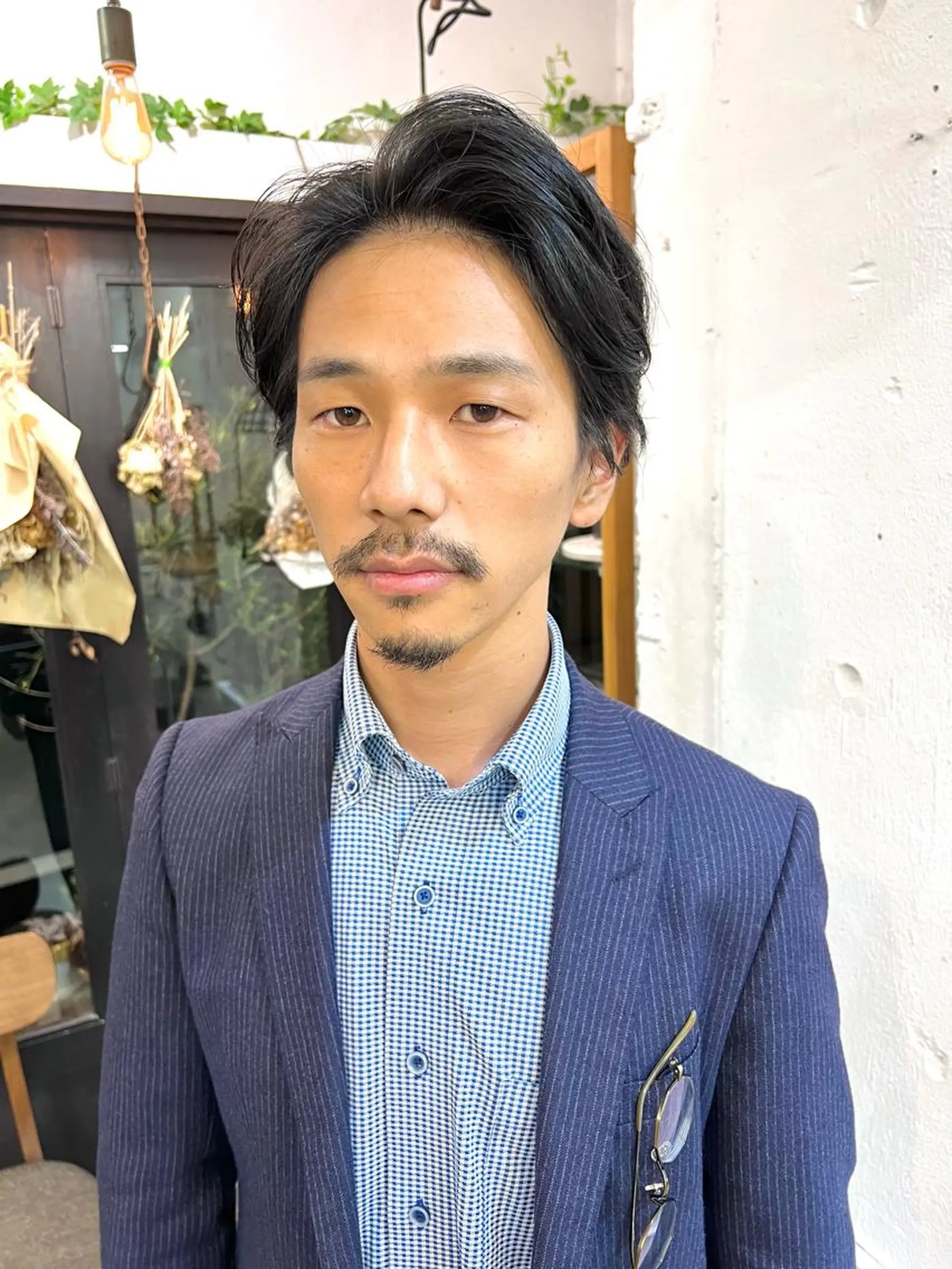 ショート メンズ カット 木村陸弥 似合わせ 透明感カラー🌿のヘアスタイル