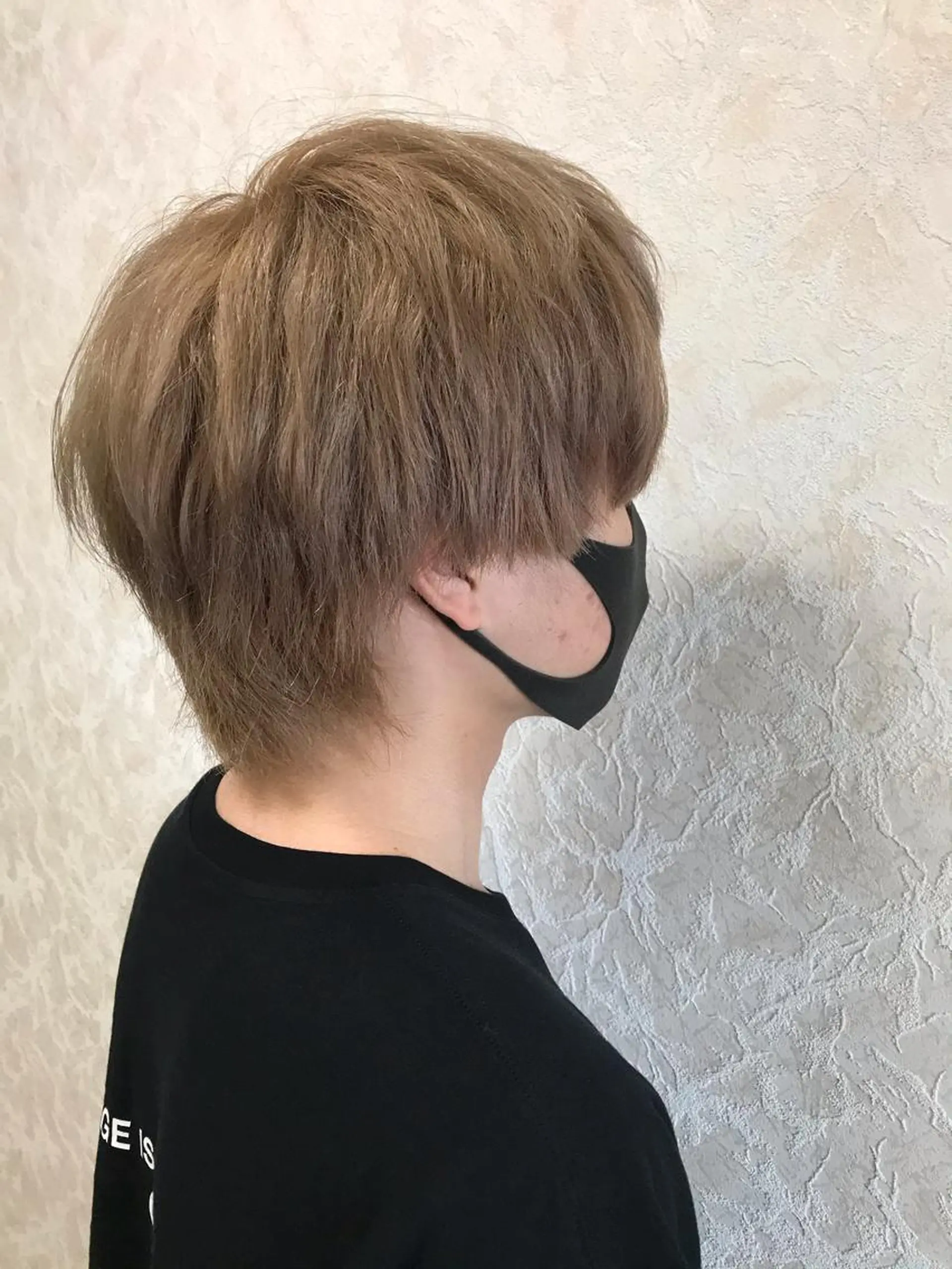 ショート カラー ベージュカラー カット ヘアカラー トリートメント ブリーチ/髪質改善/ レイヤー/YUTO‎のヘアスタイル