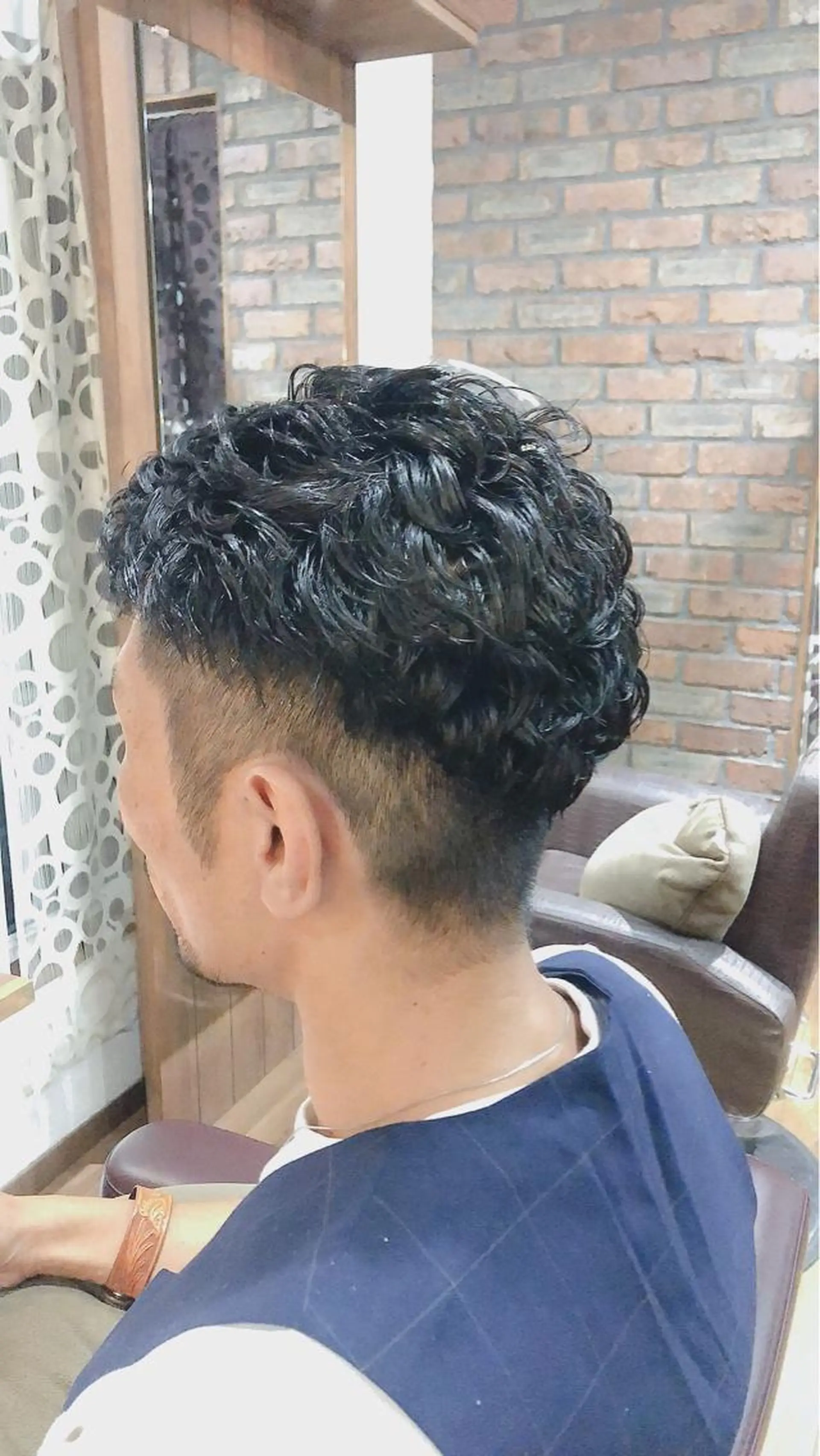 メンズ かわい りなのヘアスタイル