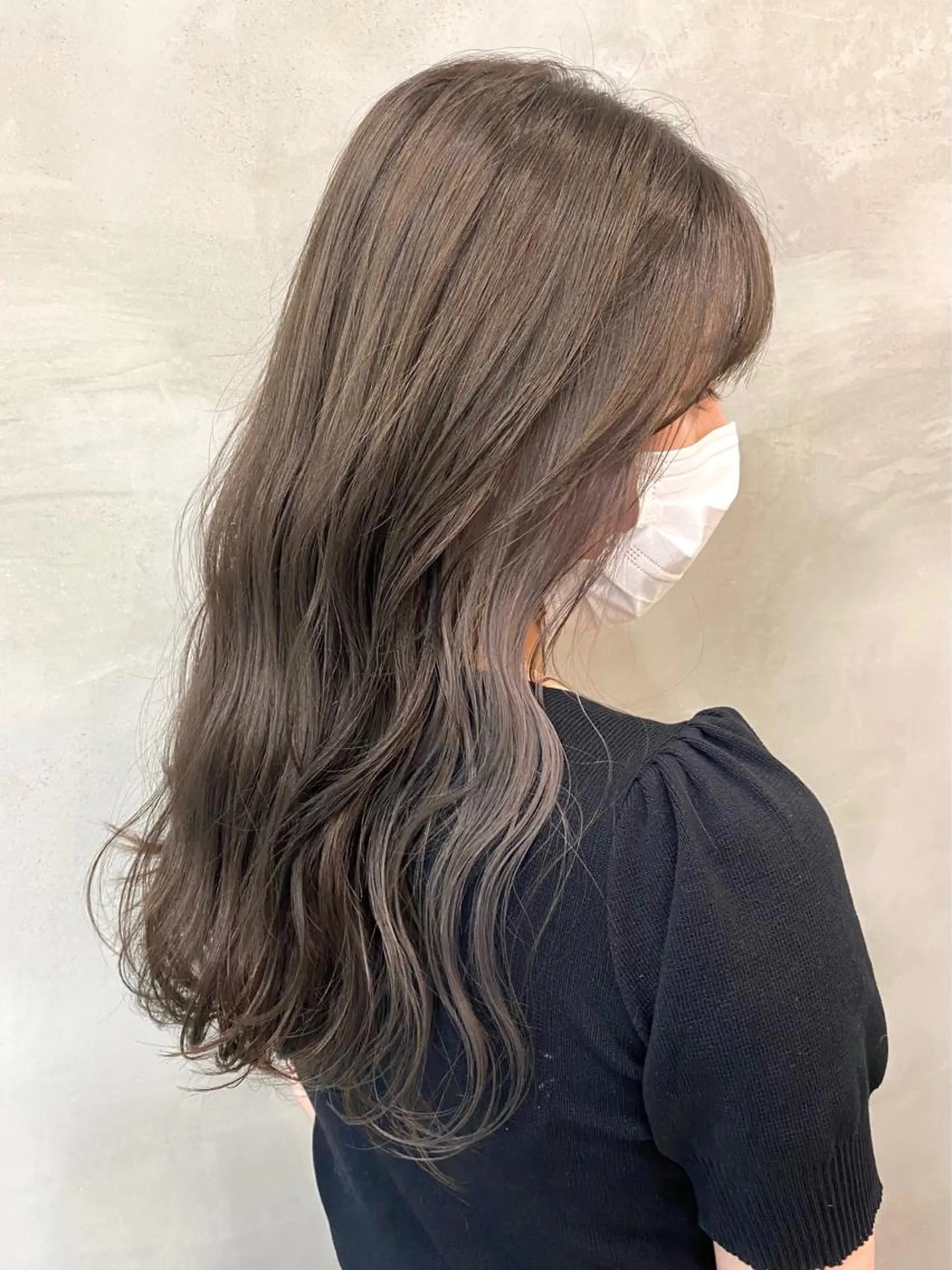 ロング カラー ベージュカラー インナーカラー オリーブベージュ ホワイトベージュ カット ヘアカラー トリートメント 🫧透明感カラー🫧 OIKAWAのヘアスタイル