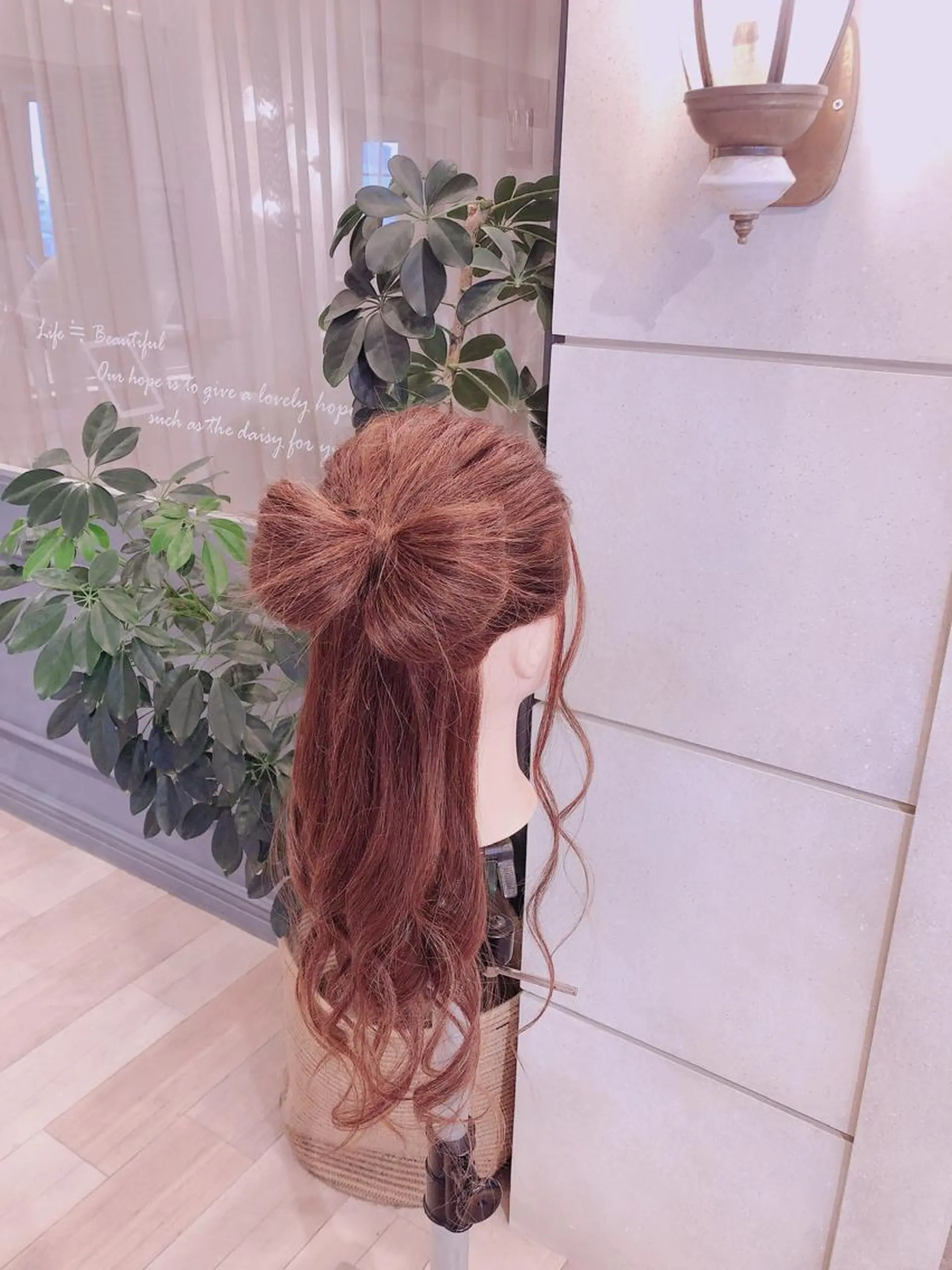 ヘアアレンジ サロンドユウ こはるのヘアスタイル