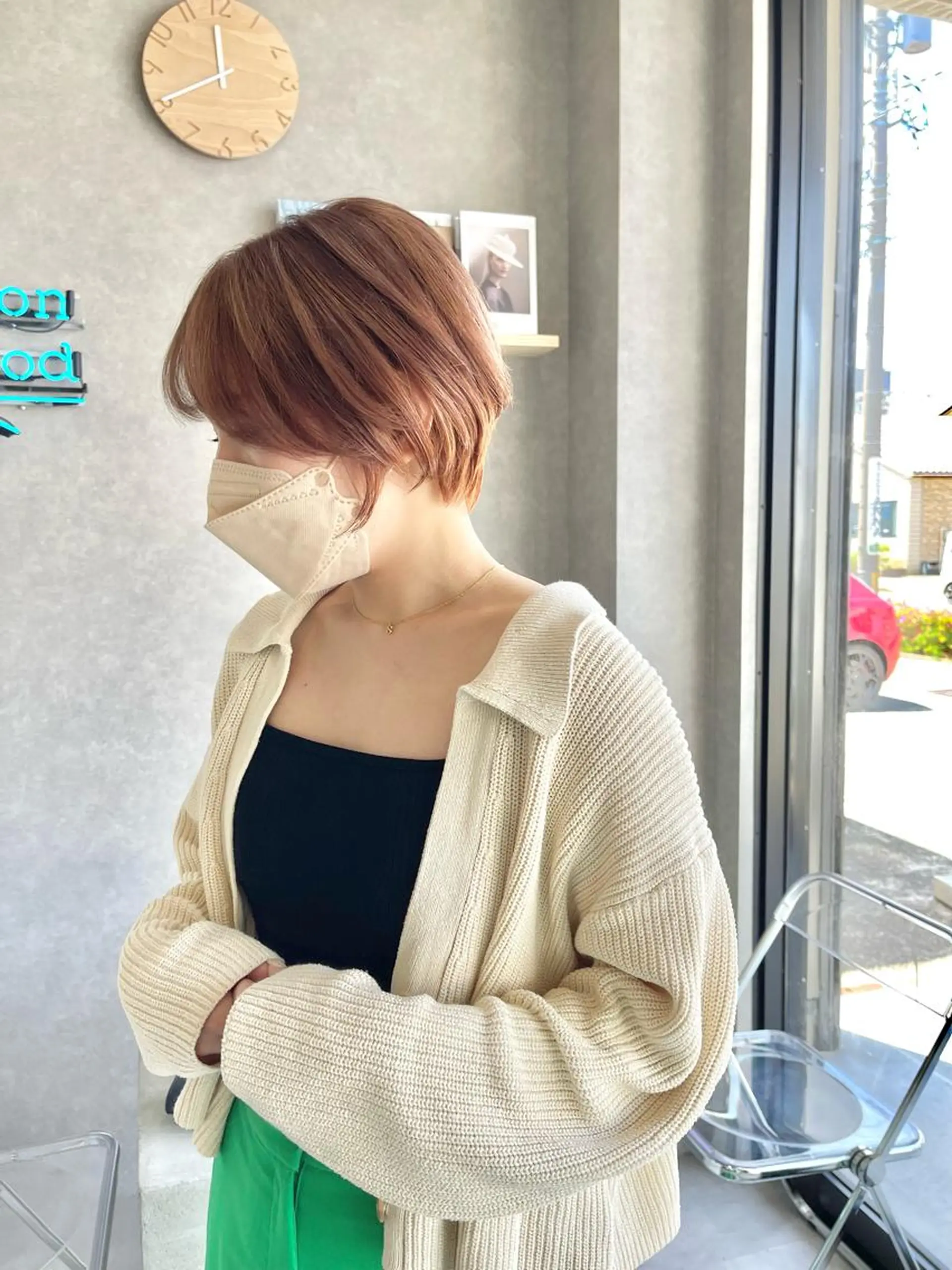 ショート カラー 一ノ瀬 暁のヘアスタイル