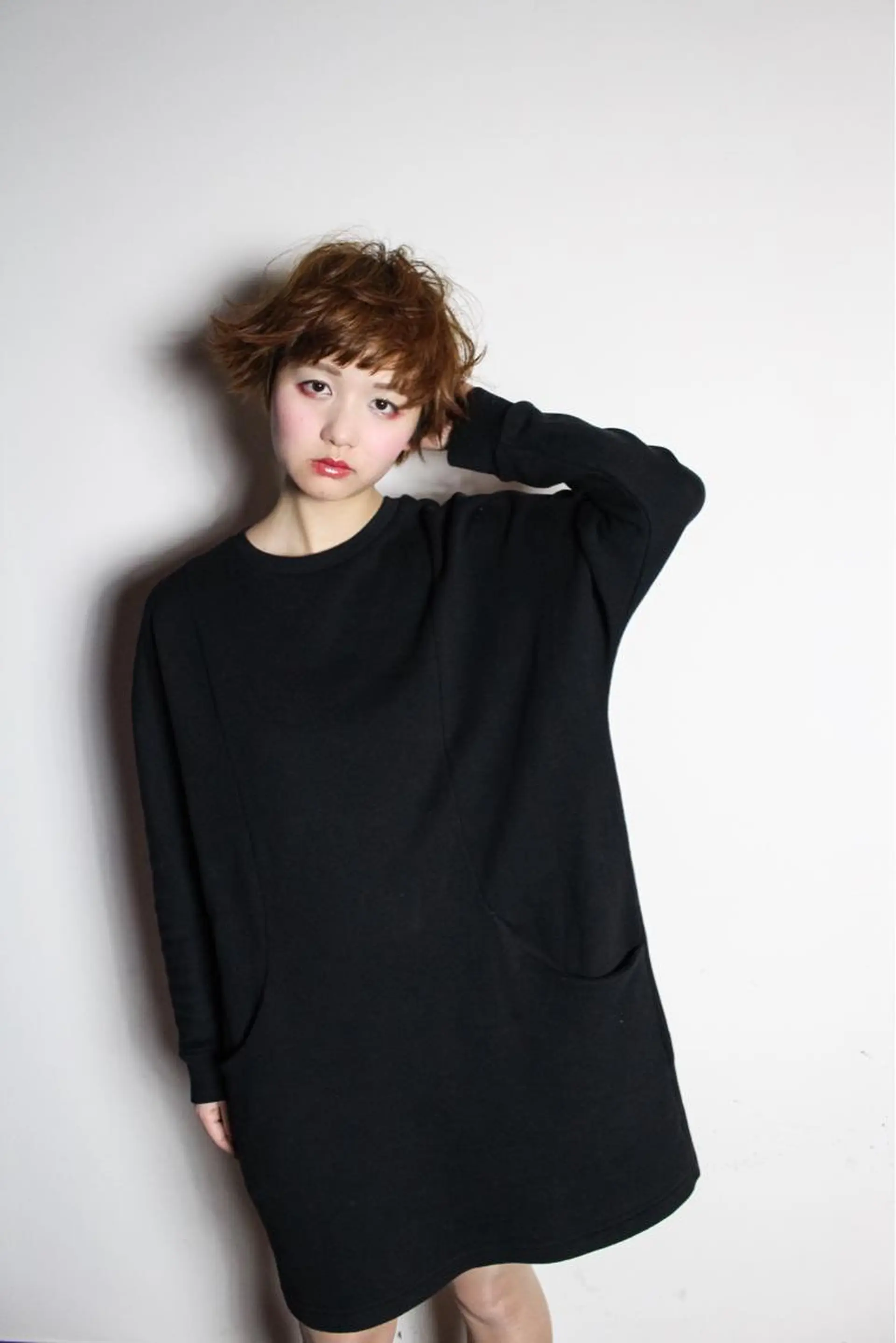 ショート 横井伴典 矢場町 メンズパーマ/カットのヘアスタイル