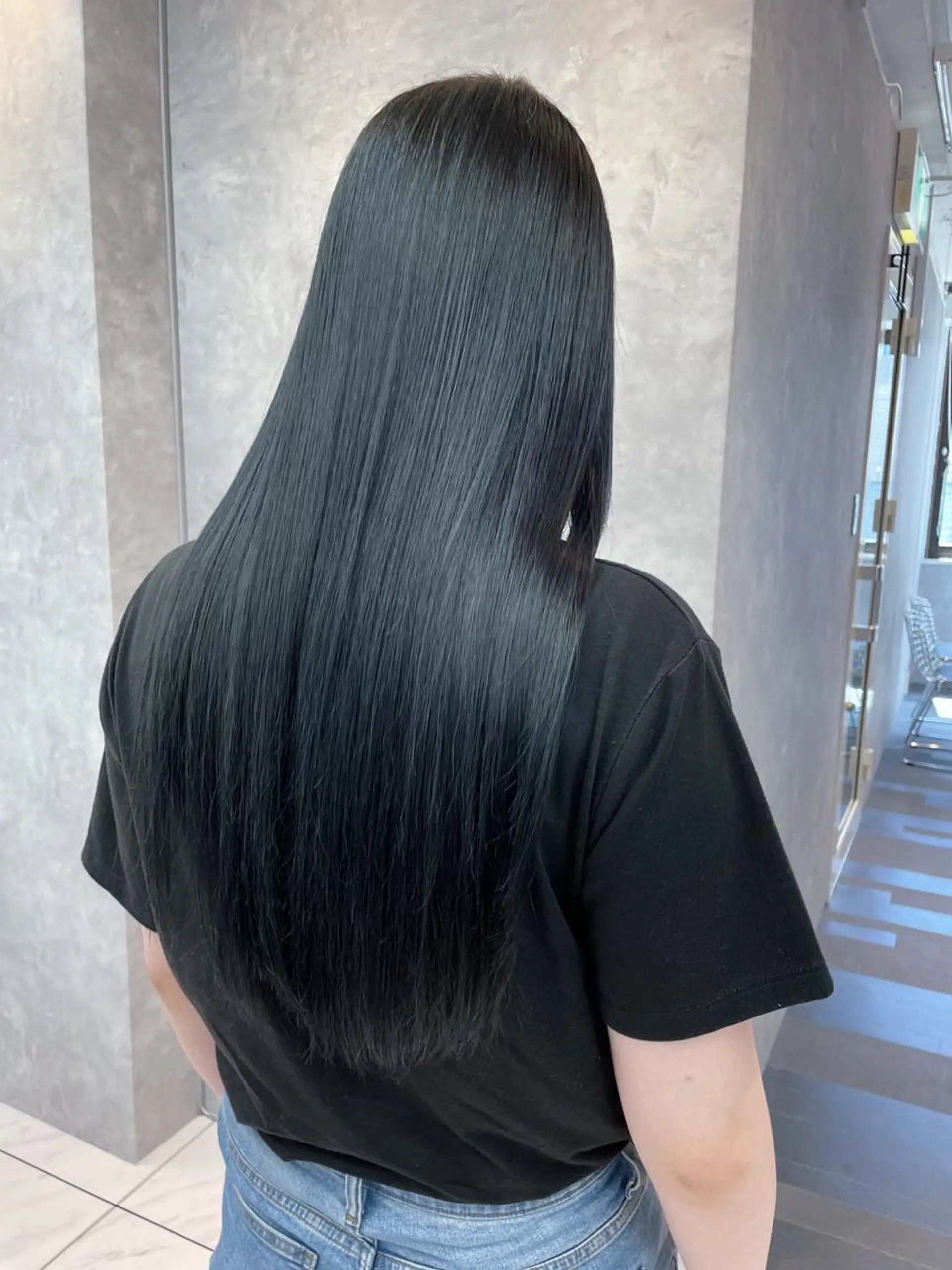 ロング 髪質改善 トリートメント カット 縮毛矯正 _WHITE 天神店 YUMEKA🐻のヘアスタイル