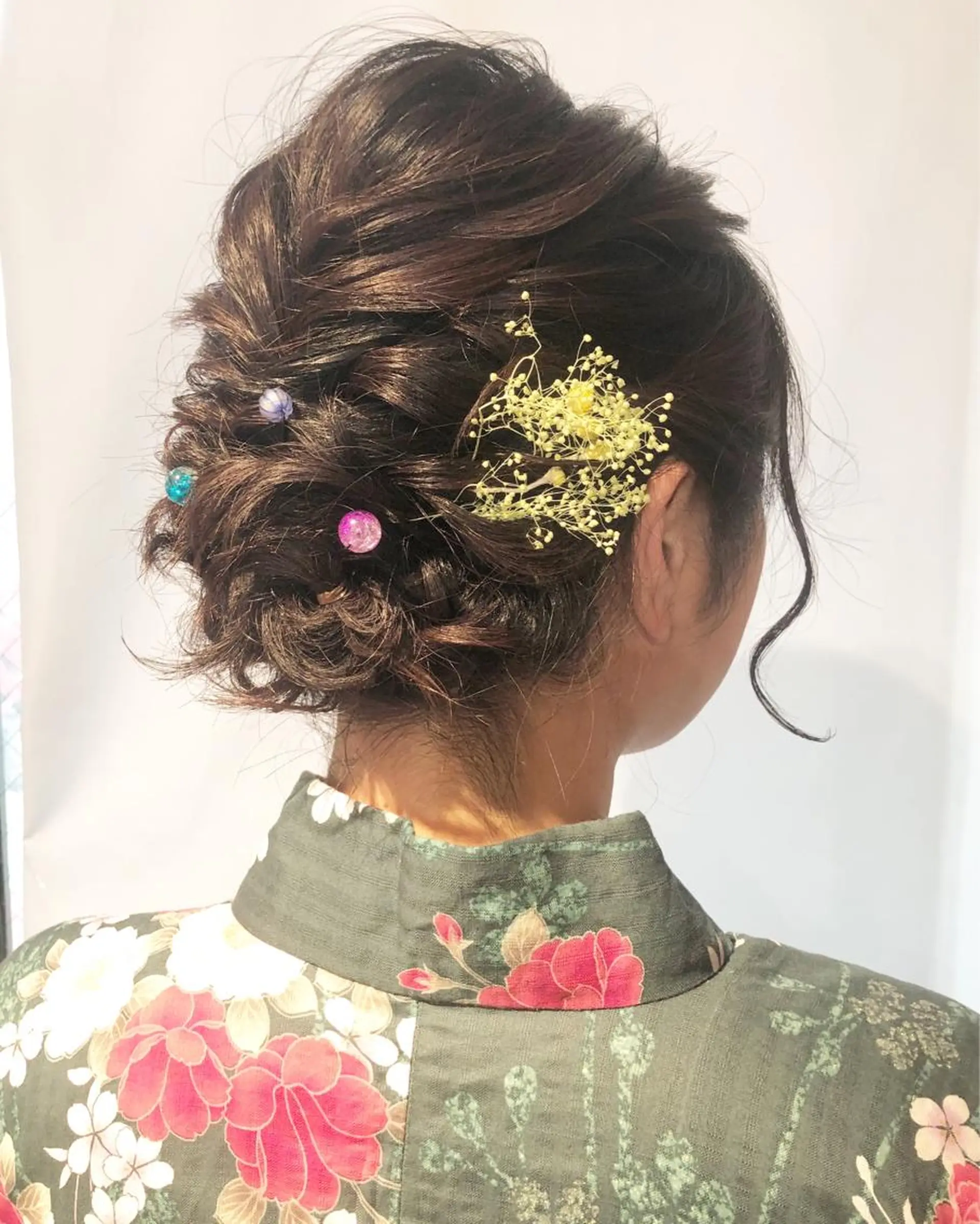 セミロング 女性に人気♪ はやしほのかのヘアスタイル