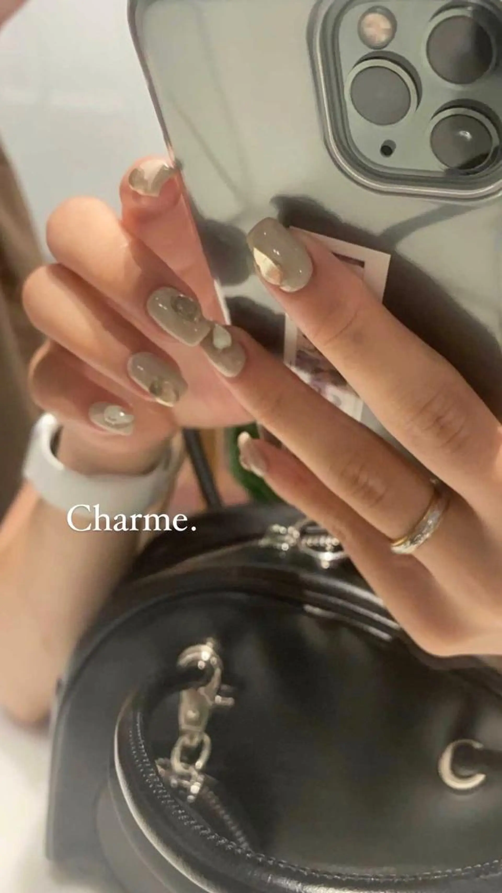 ネイル 持ち込み ニュアンスネイル Charme. NOBUKOのネイルデザイン