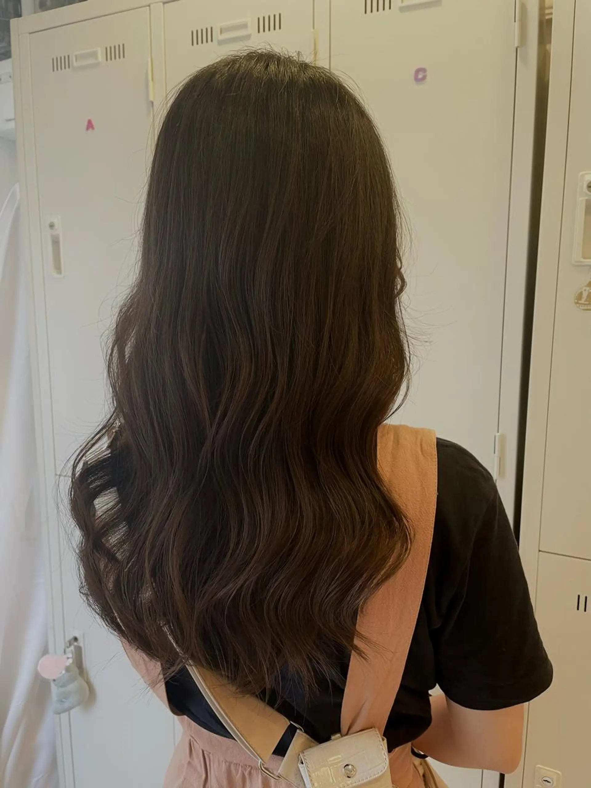 ロング カラー カット ヘアカラー 池田 桃子のヘアスタイル