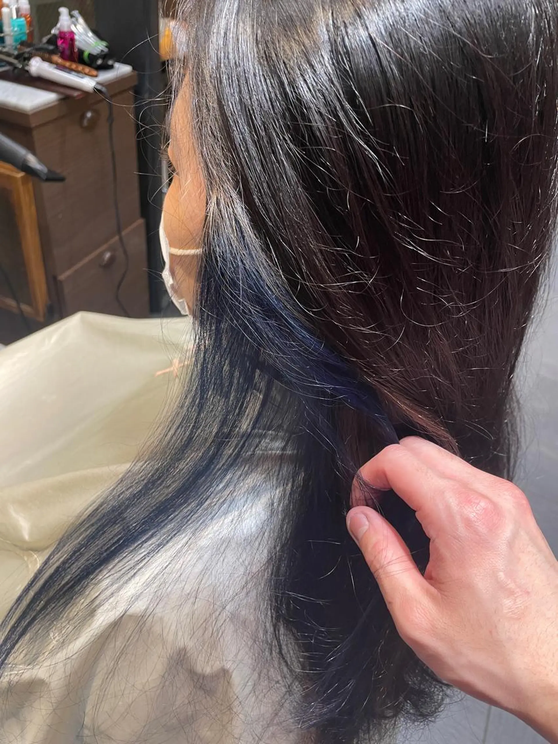 セミロング エクステ/ブリーチ/ 美髪師/tomokiのヘアスタイル