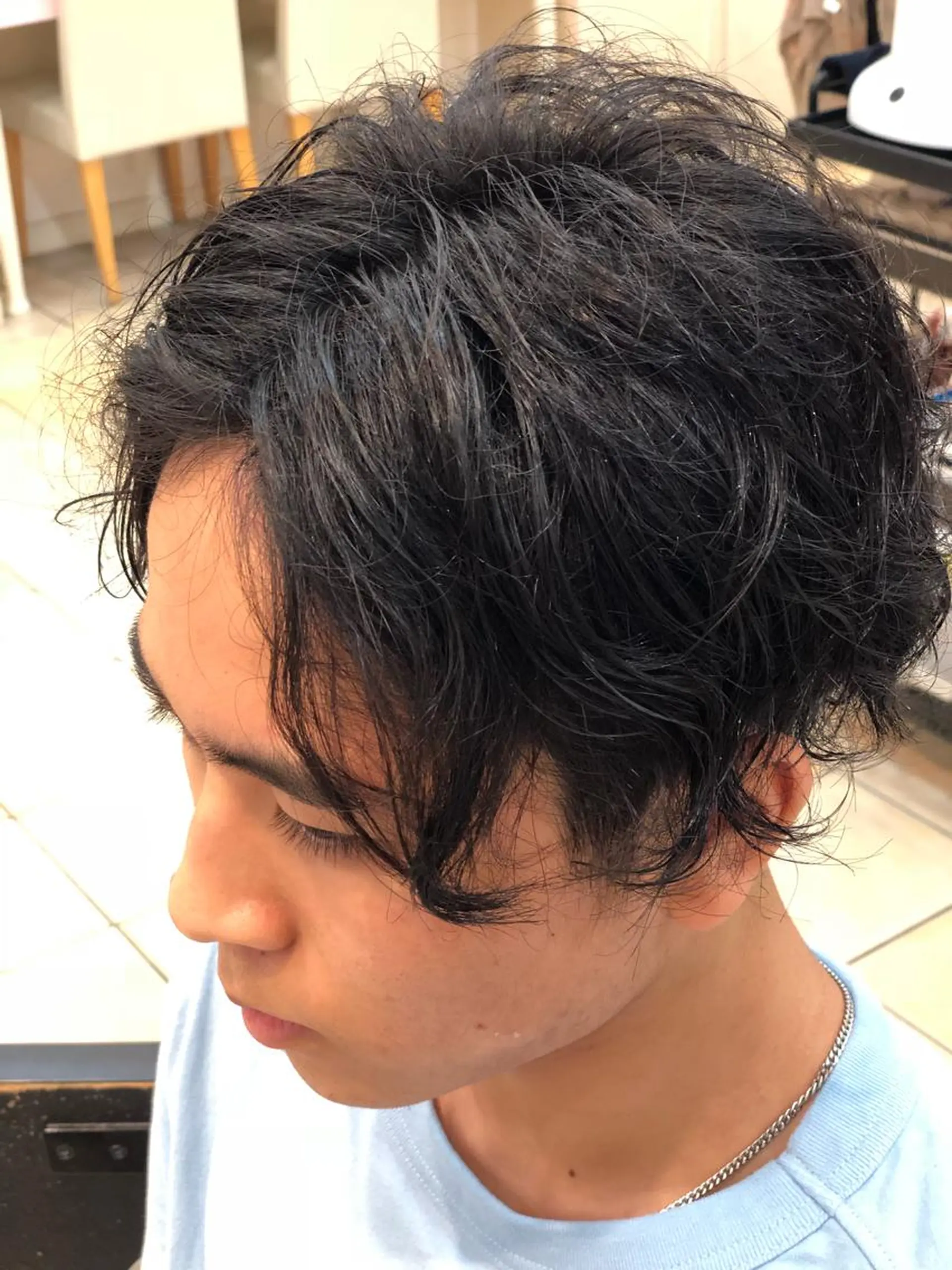 ショート ダメージレス 桧山店長のヘアスタイル