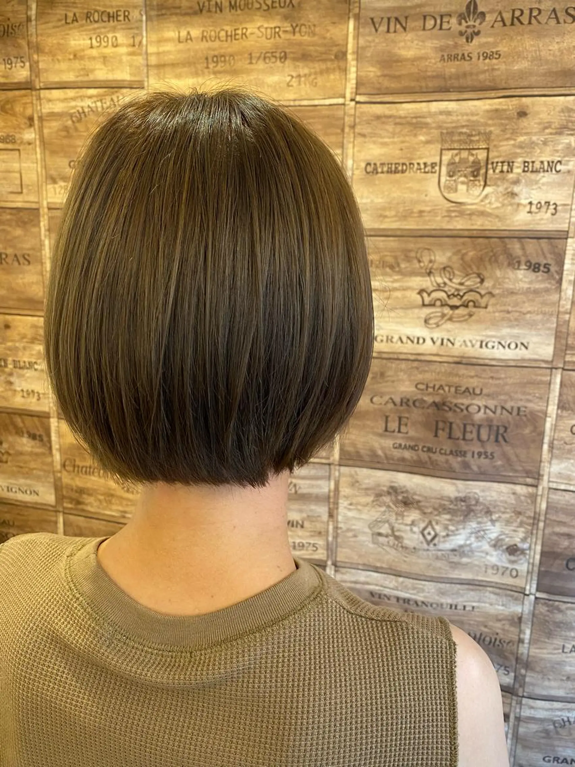 ショート カラー な つのヘアスタイル
