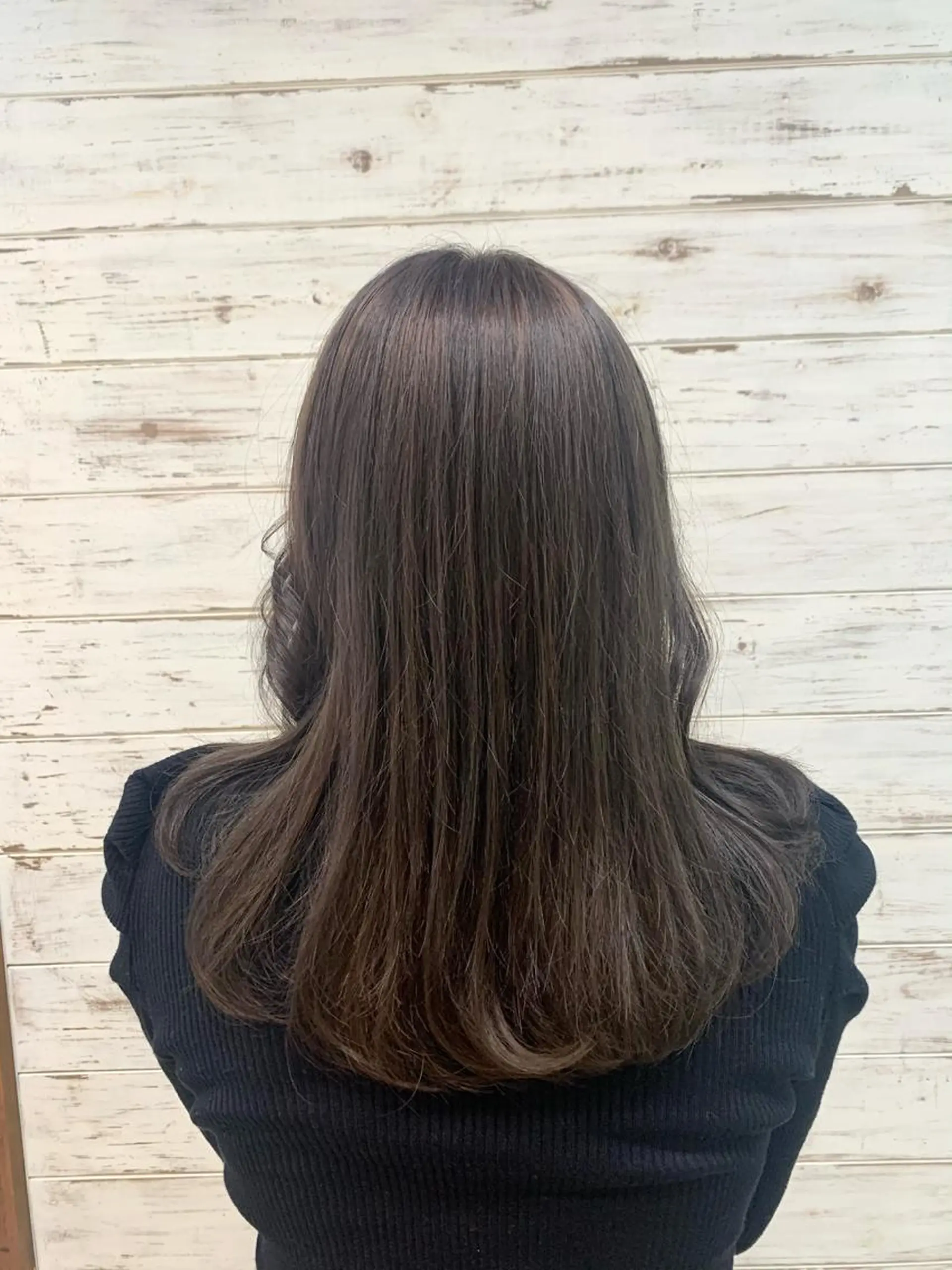 セミロング カラー ヘアアレンジ 🫧ヒシダアキ taboo.i🫧のヘアスタイル