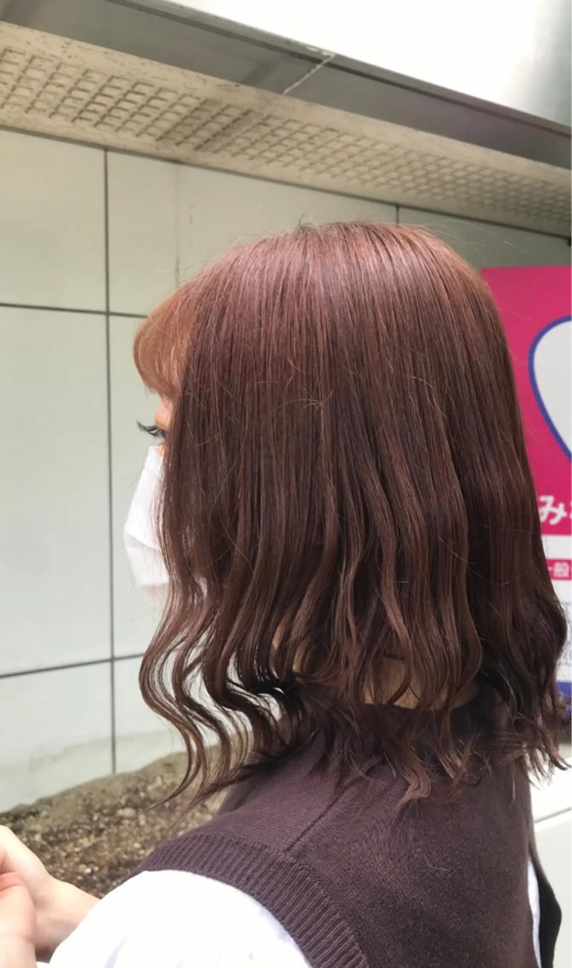 ミディアム カラー 🎀きつない みゆ🎀のヘアスタイル