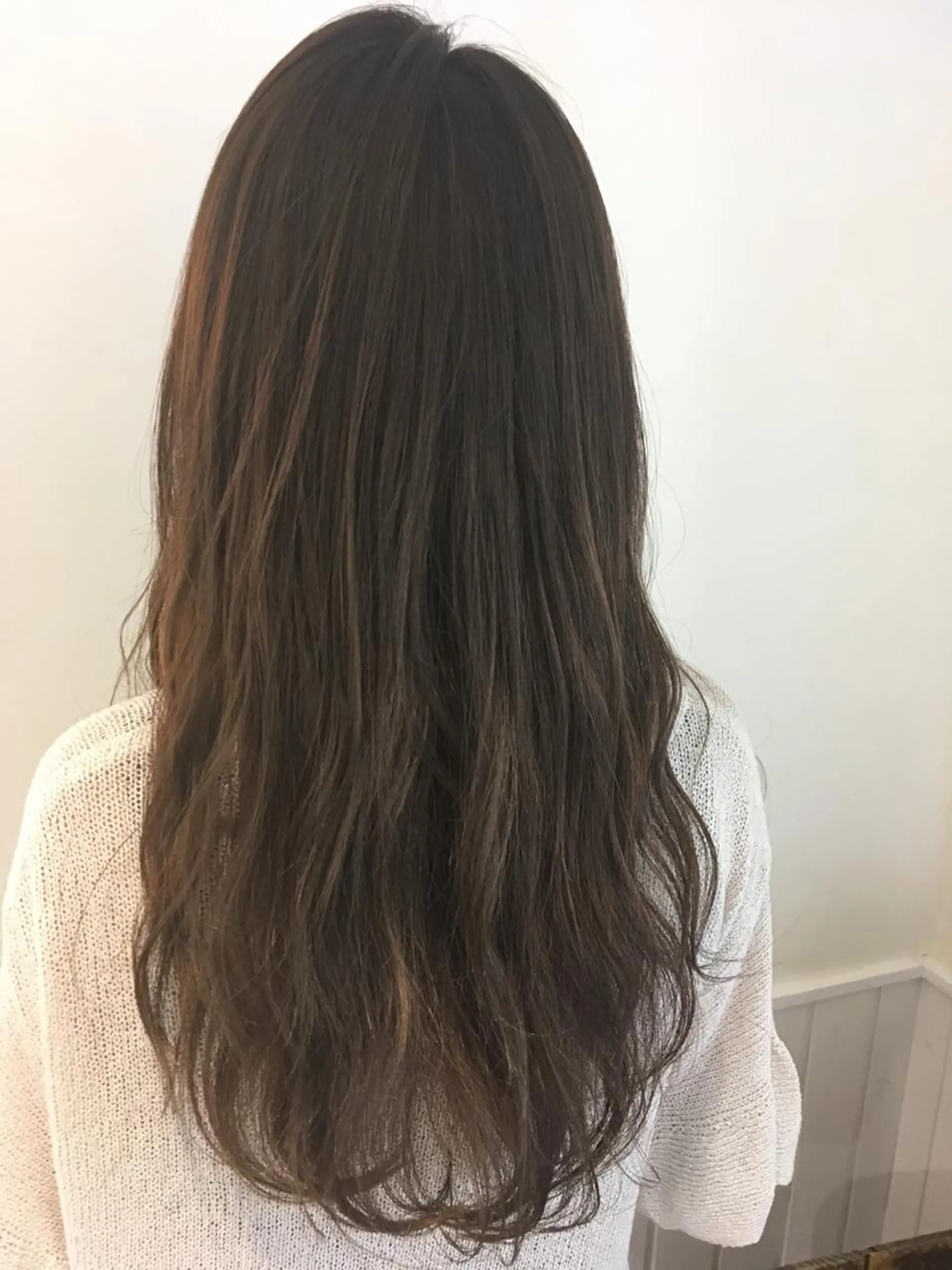 ロング カラー 透明感カラー ハイライトカラー ハイライト カット ヘアカラー トリートメント 🌿椿 夢来🌿のヘアスタイル