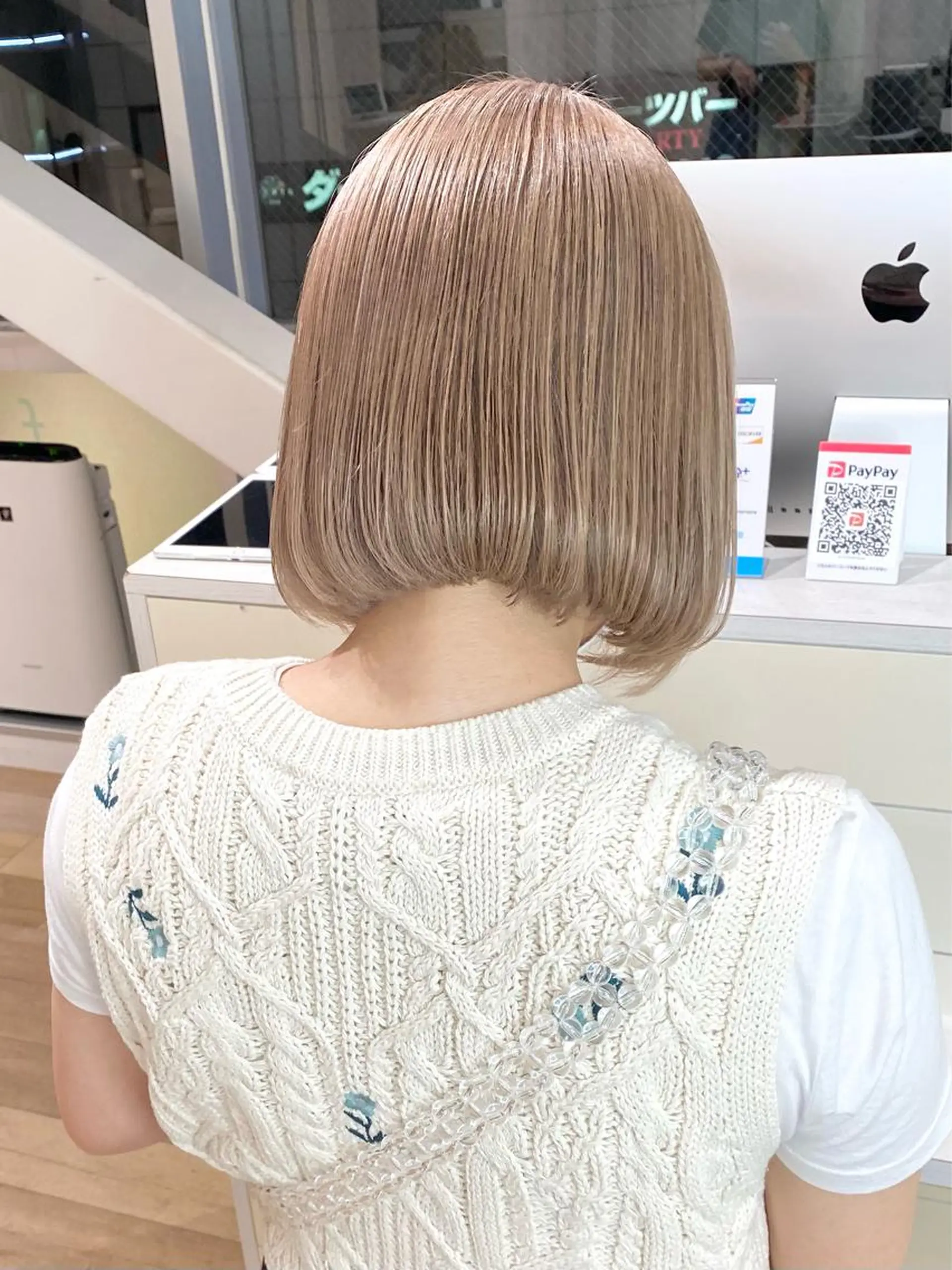 ショート カラー 🌙HIZUKI🌙 ハイトーン 艶髪のヘアスタイル