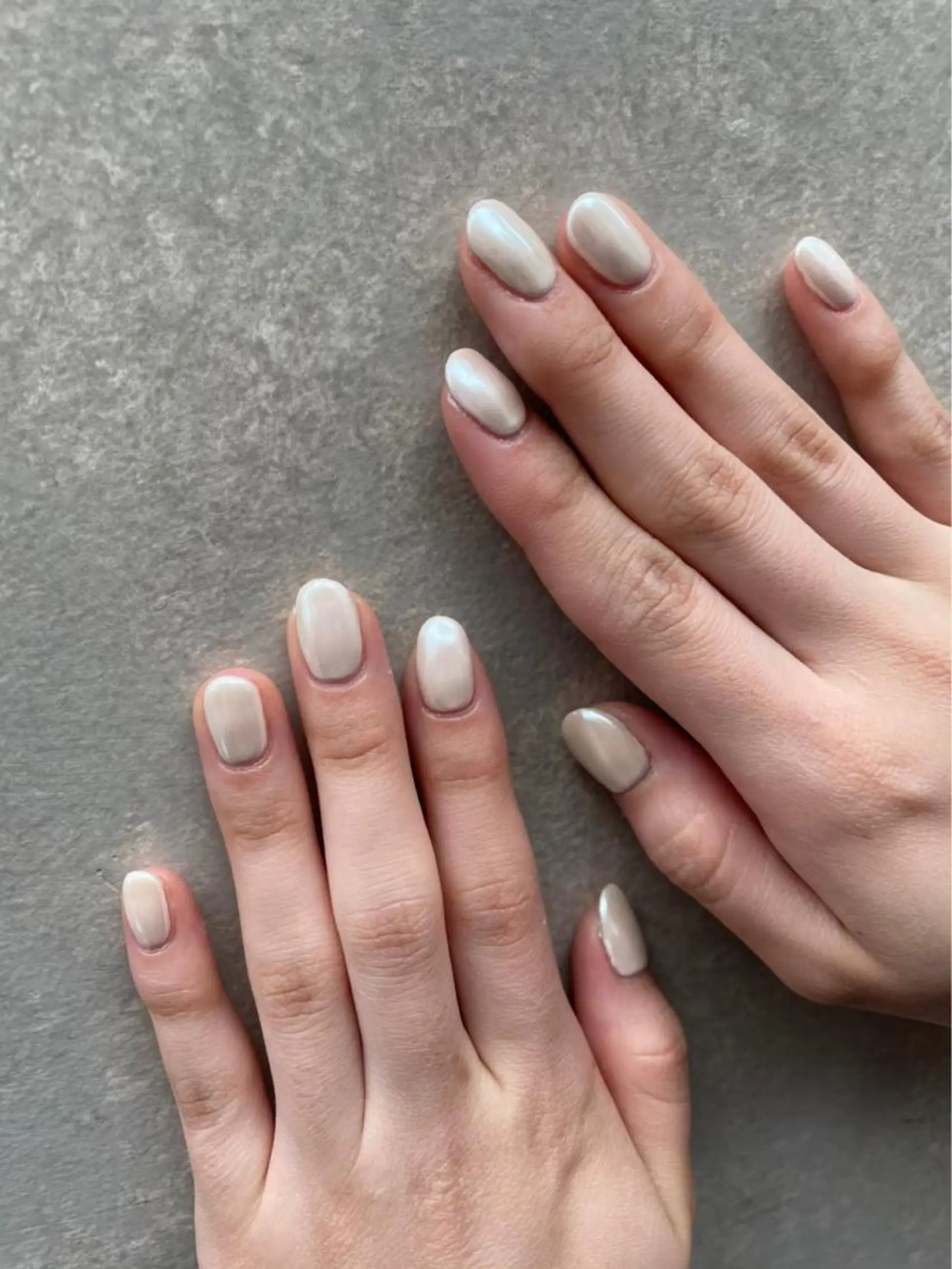 ネイル ブルー ジェルネイル 韓国ネイル ネイビー ワンカラーネイル パーマ　ネイル /コトミ🐸のネイルデザイン