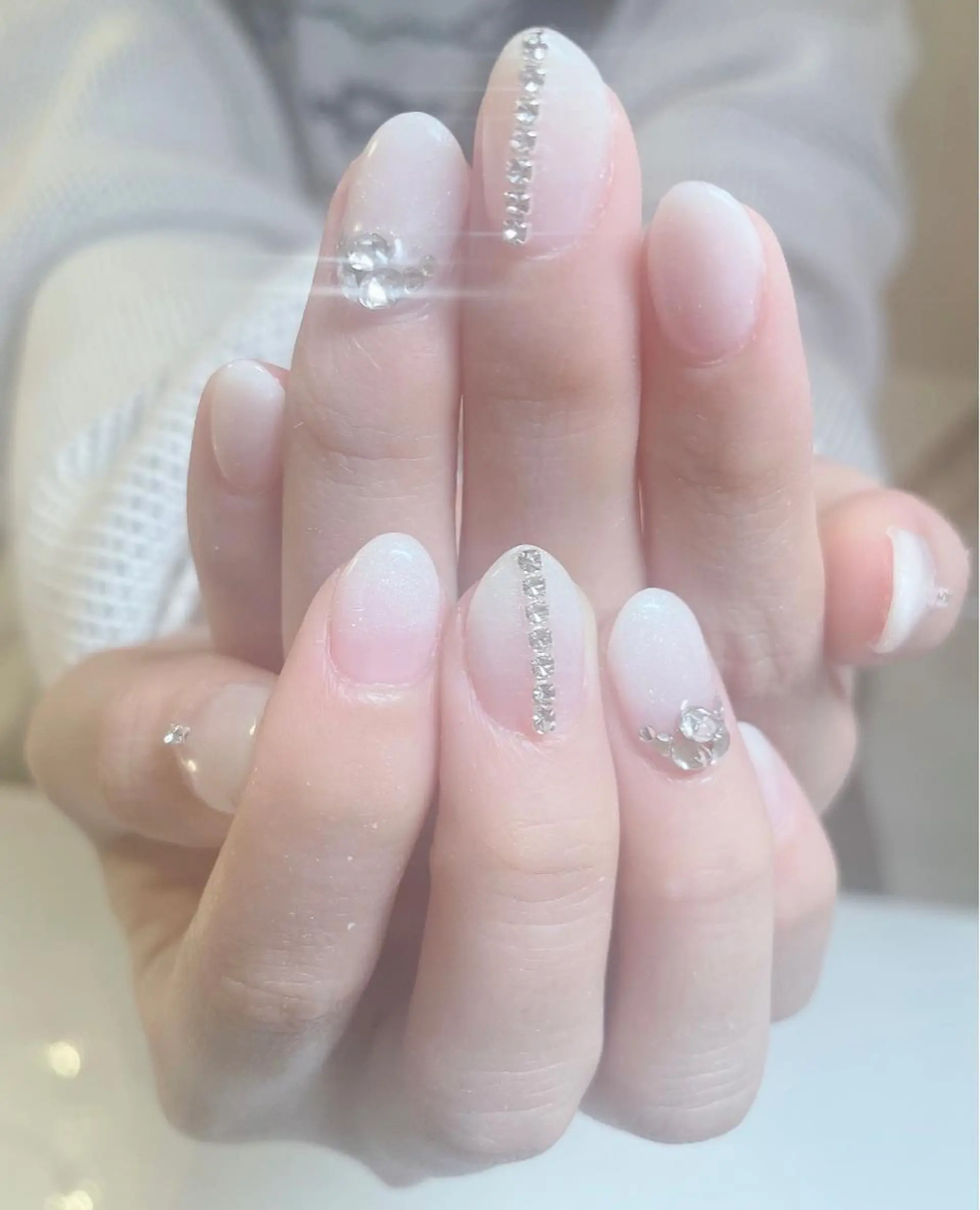 ネイル キラキラネイル ハンドネイル Nail room Lunaのネイルデザイン