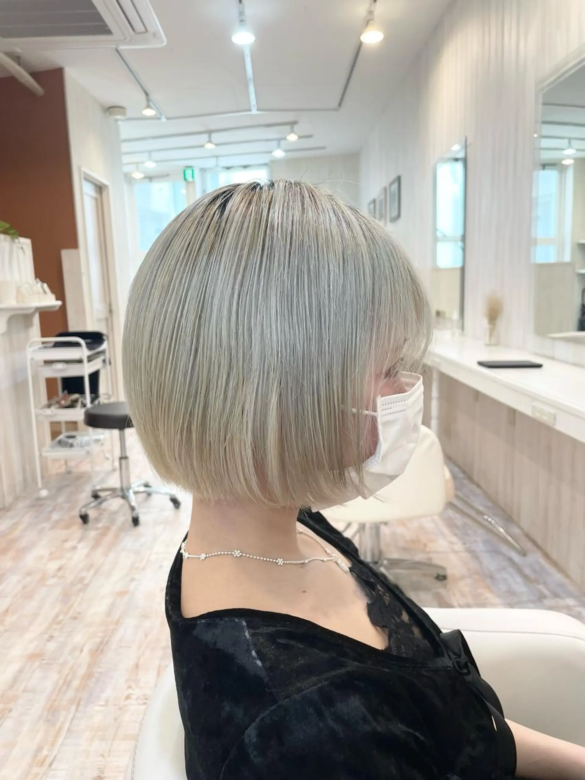 ショート カラー カット ヘアカラー ☘️当日OK☘️ 鍋島直大のヘアスタイル