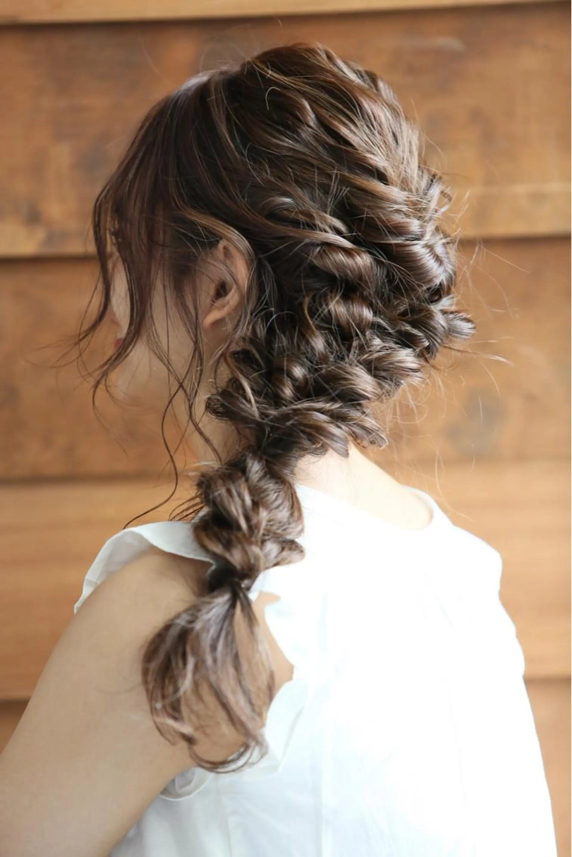 ロング ヘアアレンジ 樋渡 侑希のヘアスタイル