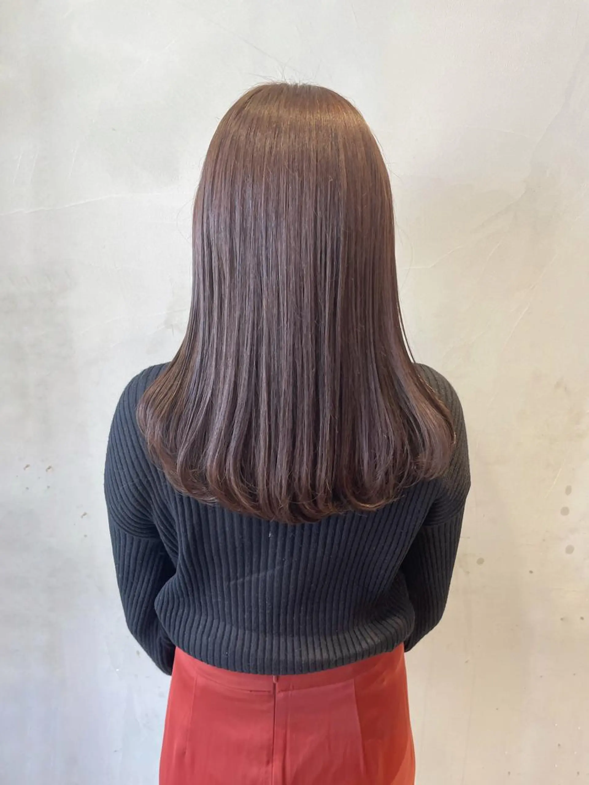 セミロング カラー ヘアアレンジ 艶髪/レイヤーカット 🐣misakiのヘアスタイル