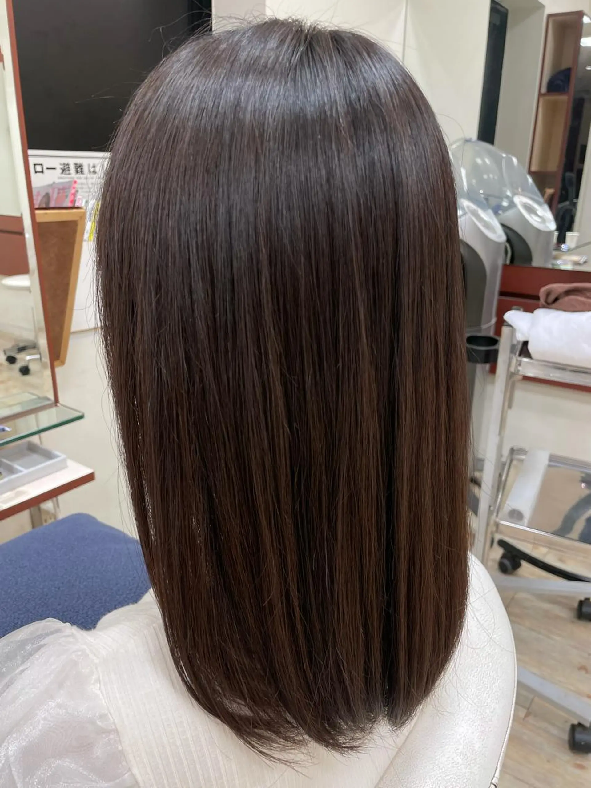 セミロング パーマ 縮毛矯正 ヤノ ユリカ   🥑のヘアスタイル