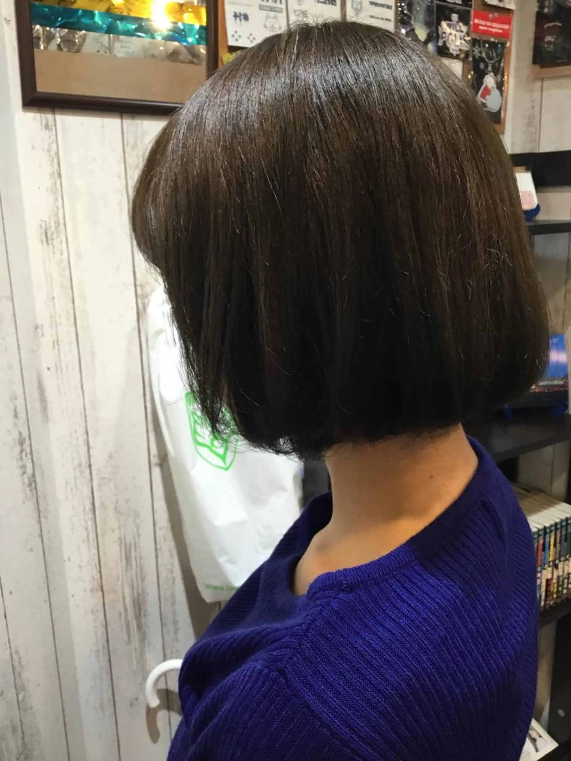 ミディアム カラー 金崎 新吾のヘアスタイル