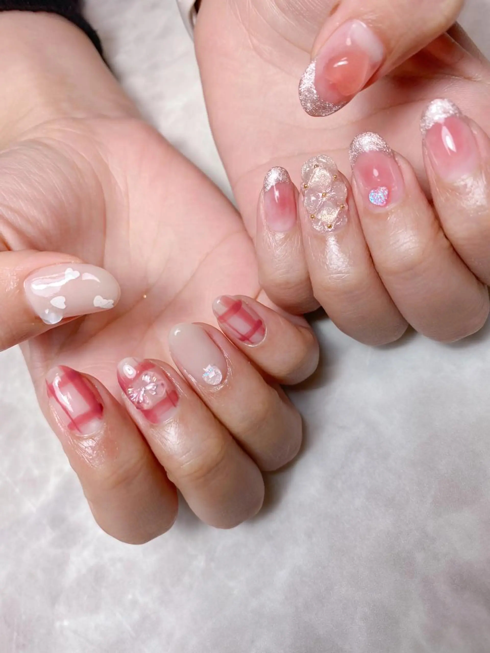 ネイル 持ち込み ハンドネイル 🌿Charme🌿 MAIのネイルデザイン