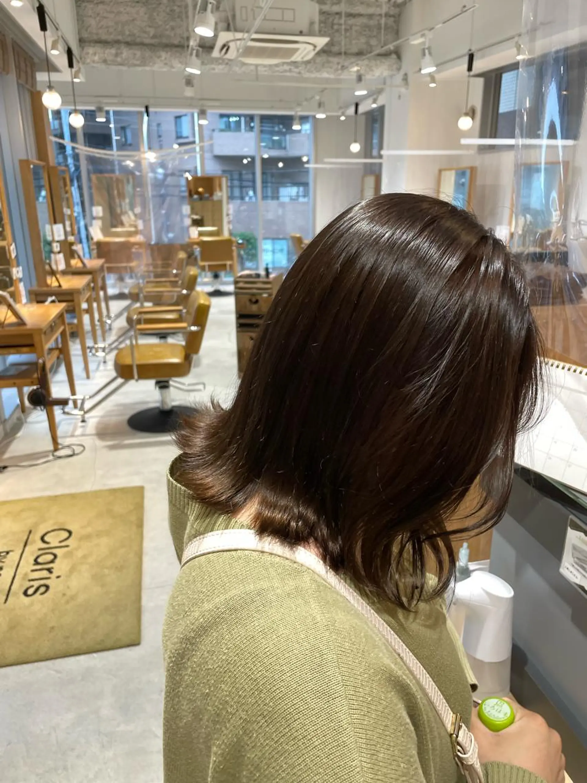 ミディアム カラー カット ヘアカラー トリートメント ヘッドスパ noa ☪︎のヘアスタイル