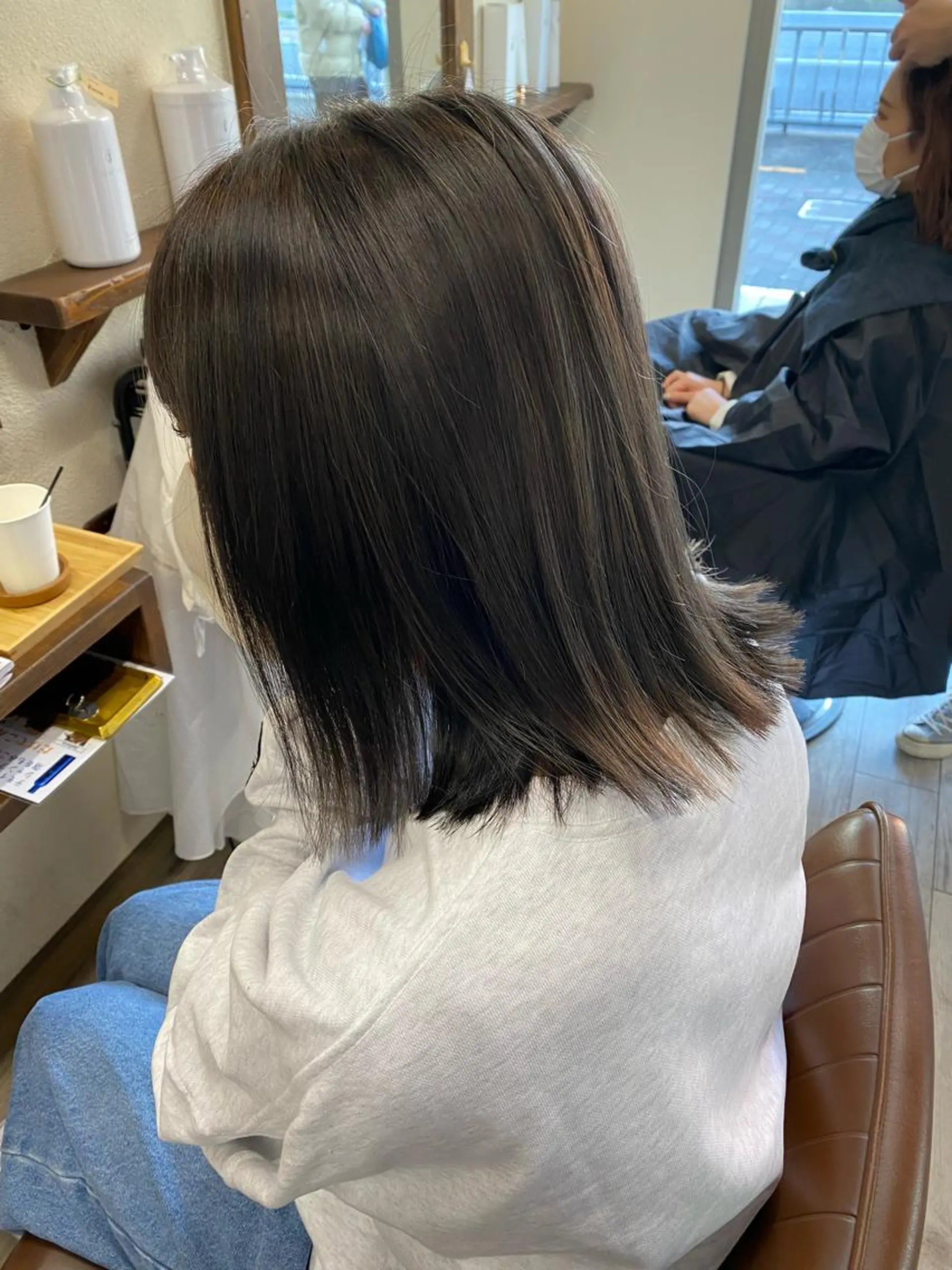 ミディアム カラー ハイライトカラー ハイライト ｲﾁｶﾜ ﾐｵ/ minim hairのヘアスタイル