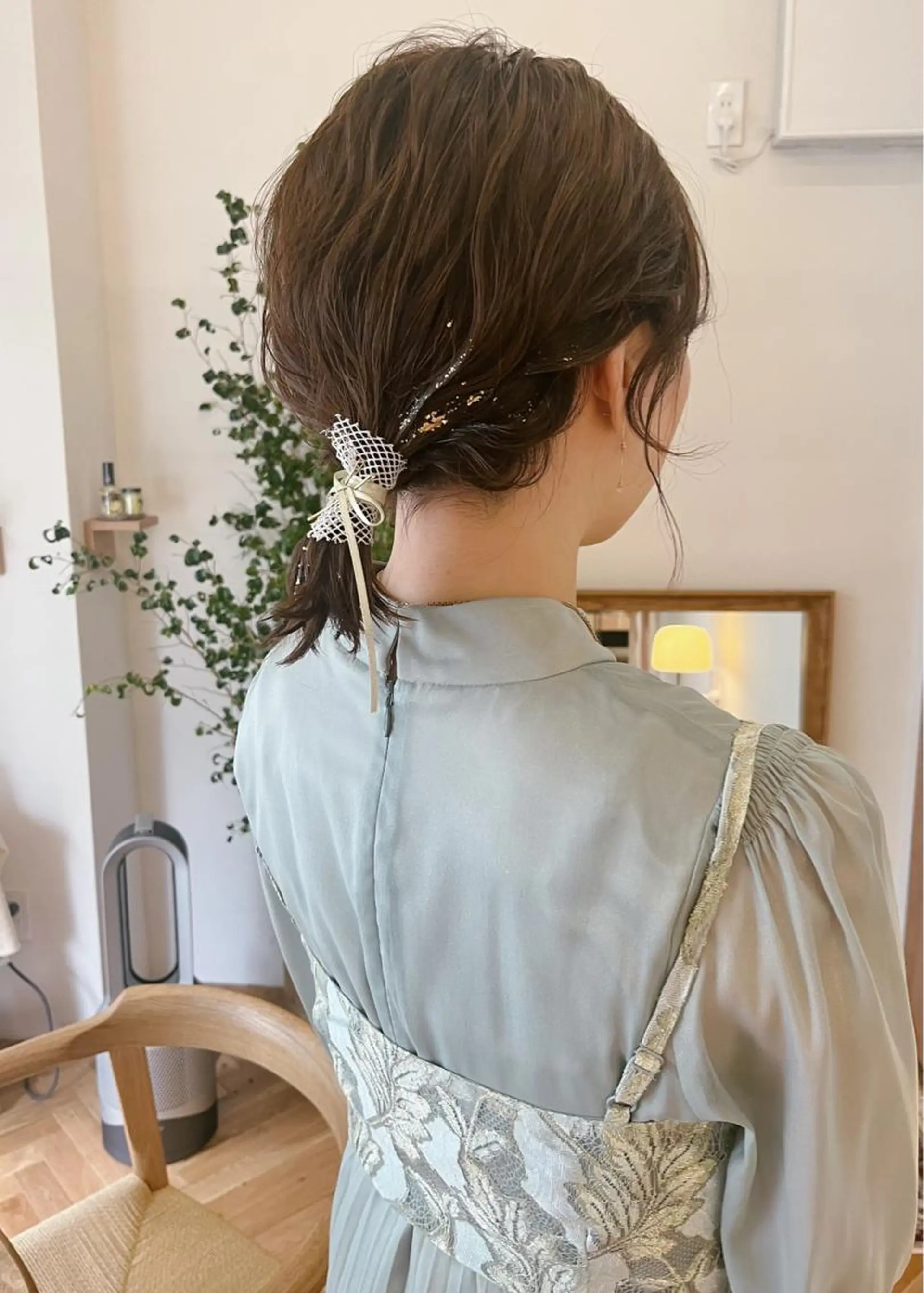 ショート カラー ヘアアレンジ ヘアセット 西山 紗耶香🪽 透明感カラー/ボブのヘアスタイル