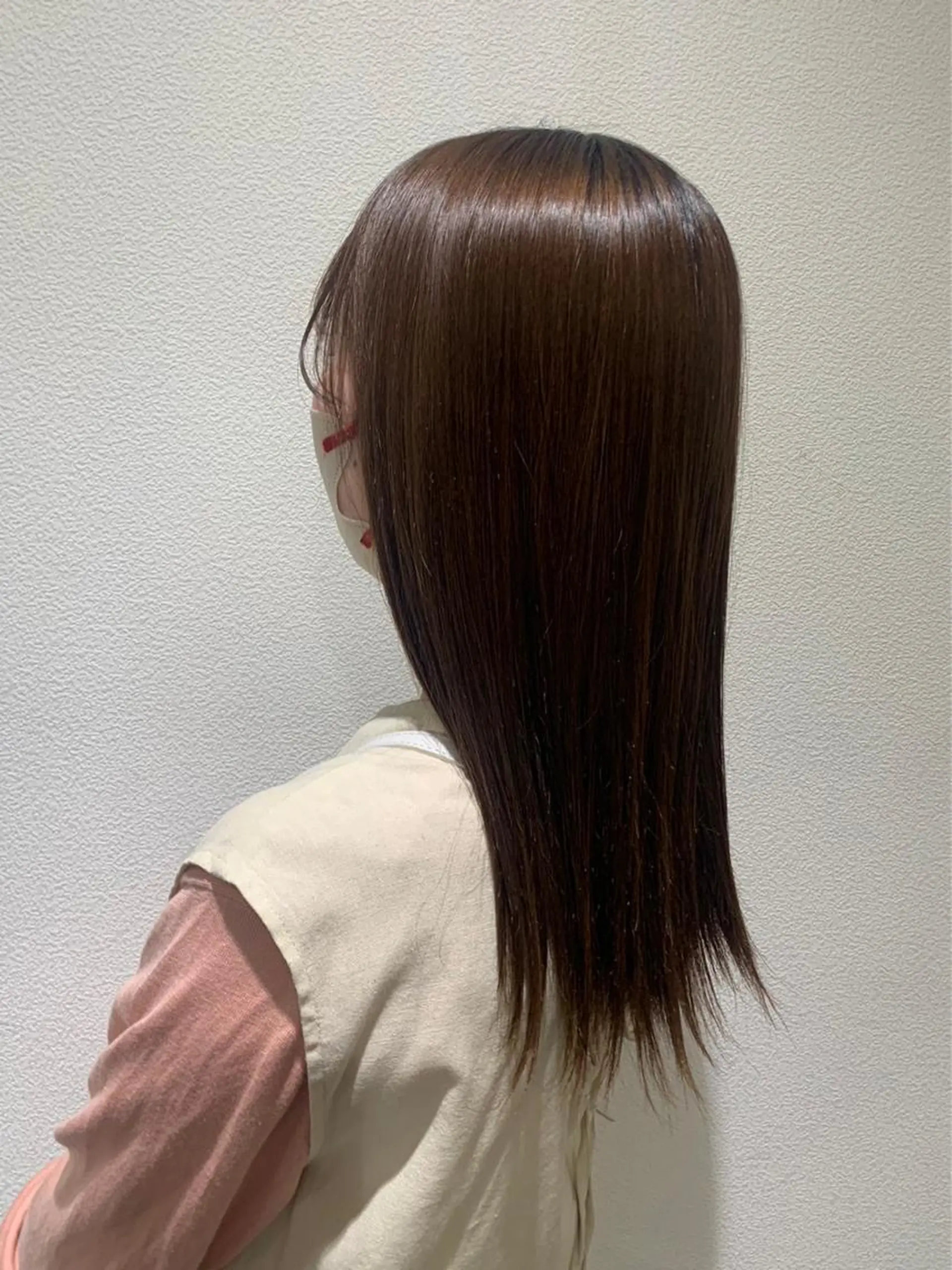 ミディアム lena🎀 透明感カラー/韓国風のヘアスタイル