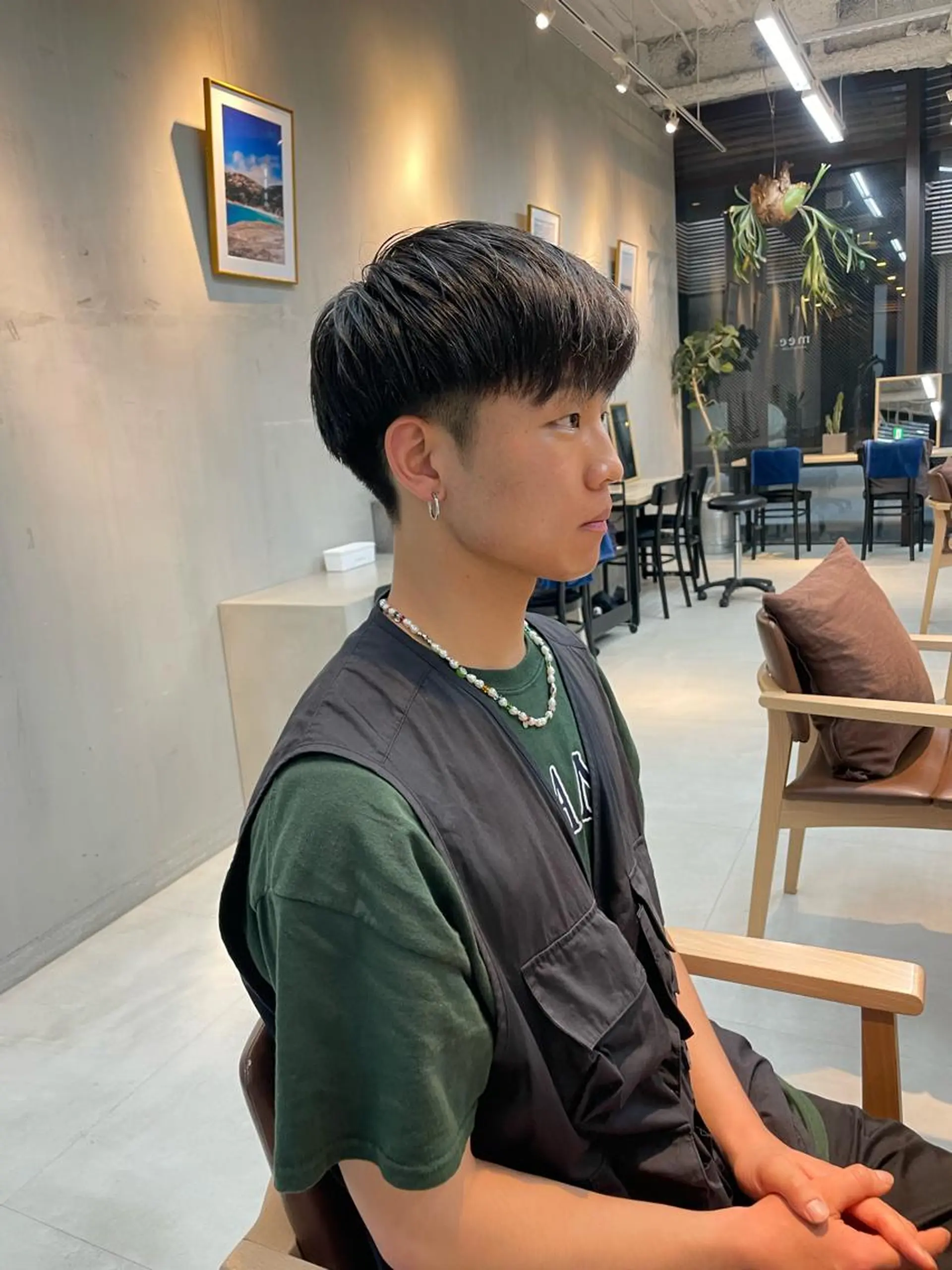 ショート メンズ マッシュ mee.表参道所属・ボブ/ショート /パーマ/shinのヘアスタイル