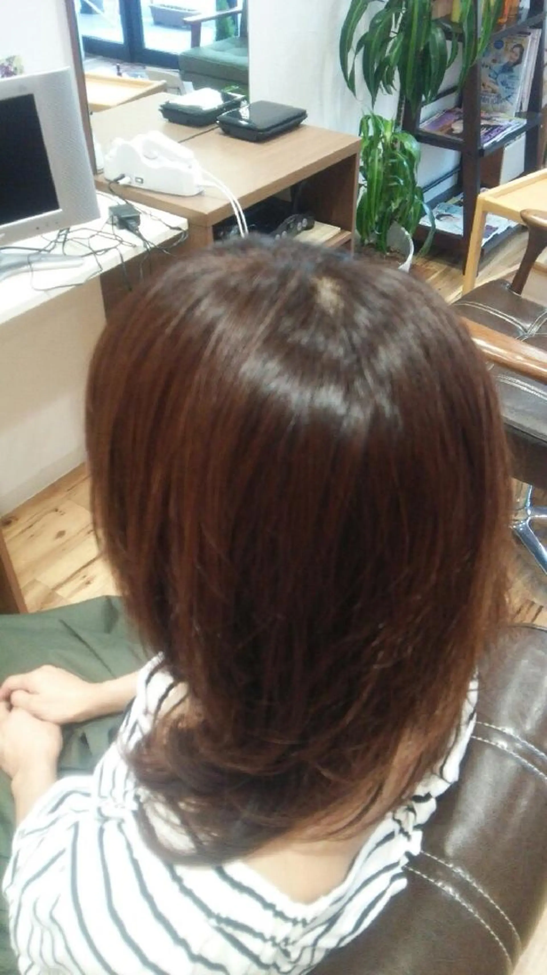 ミディアム カラー カットハウス HaL所属・北福 友晴のヘアスタイル