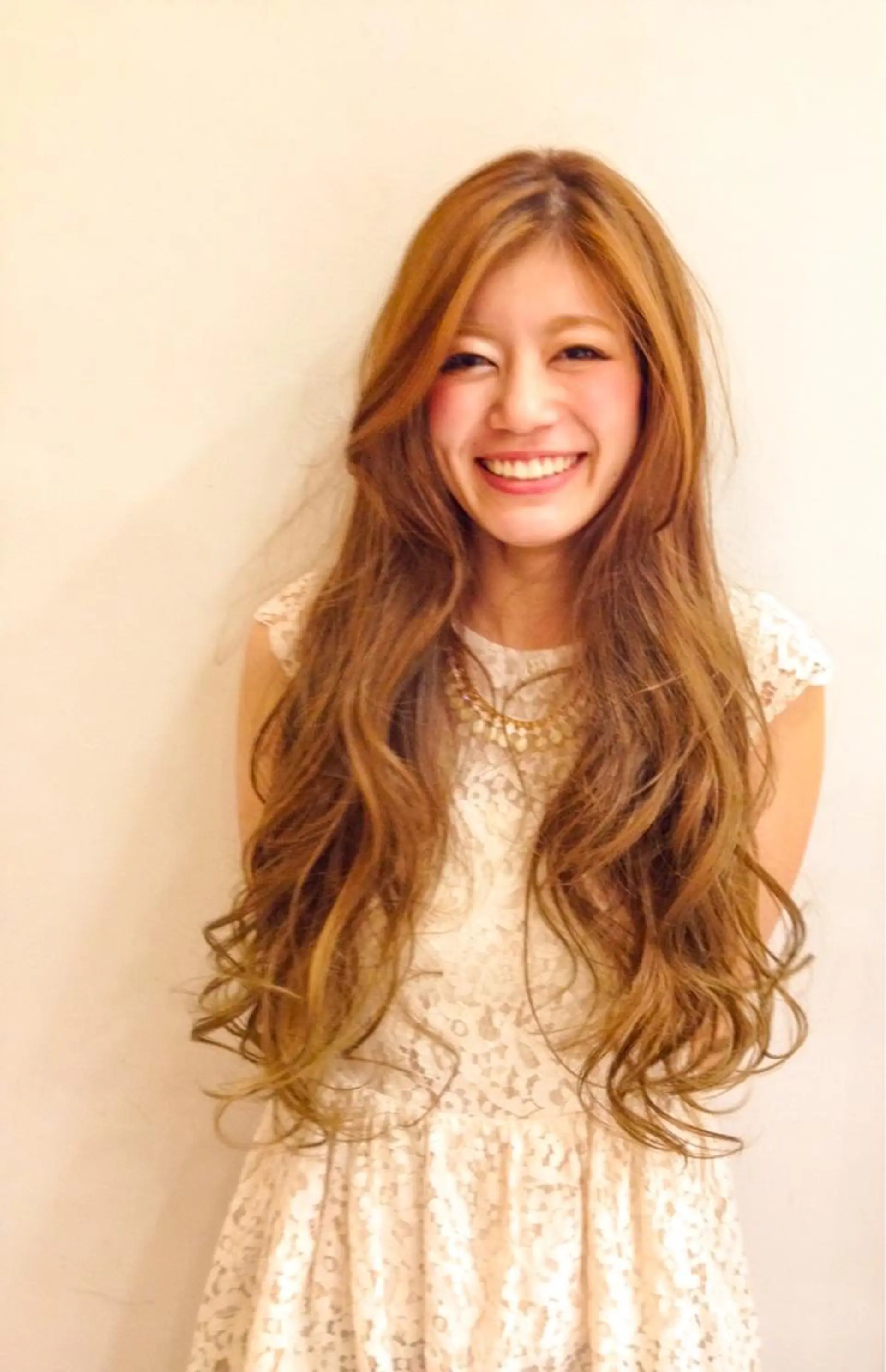 ロング カラー パーマ 桐谷 一史のヘアスタイル