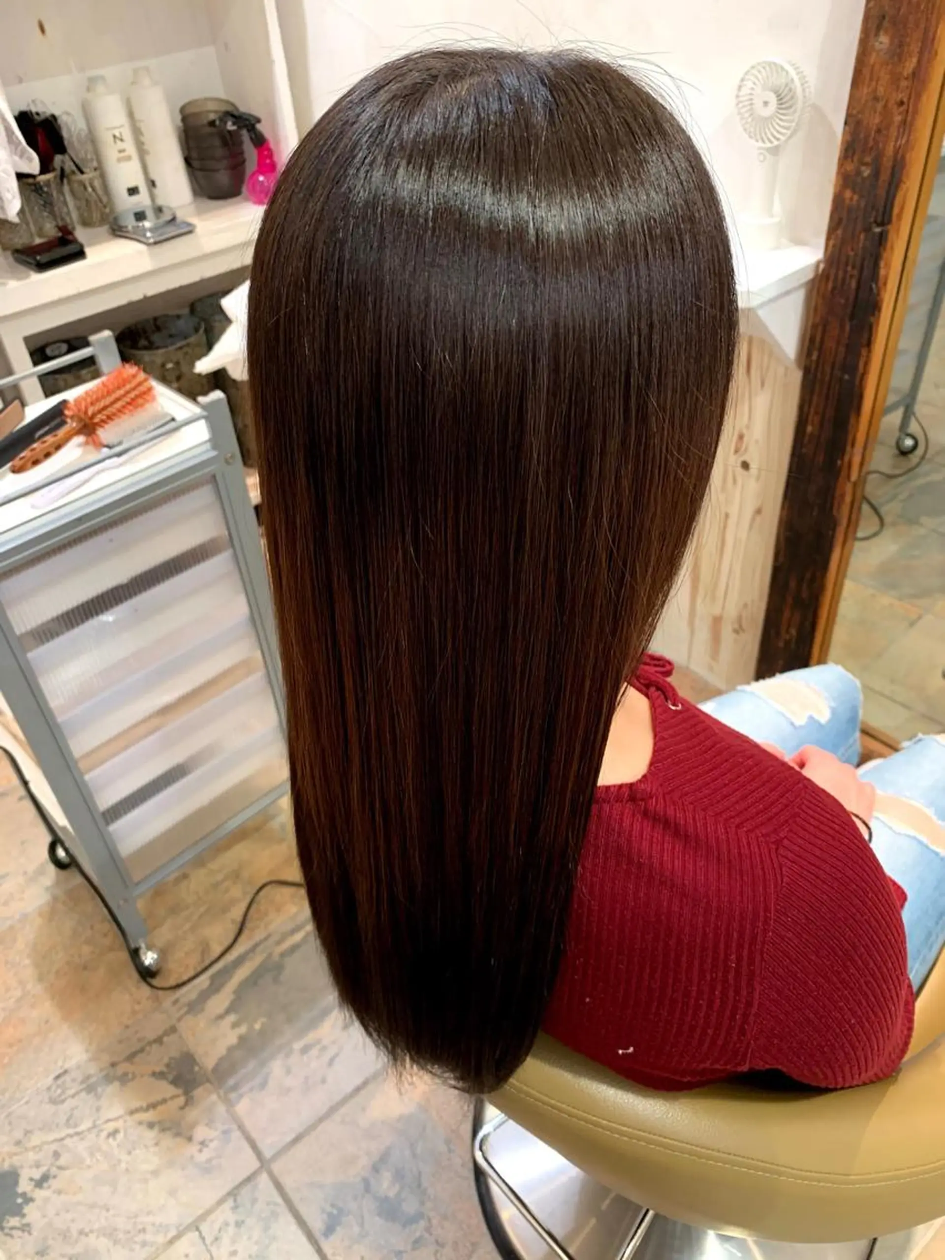 ロング 再現性×メンズヘア/ 表参道/MOMONEのヘアスタイル