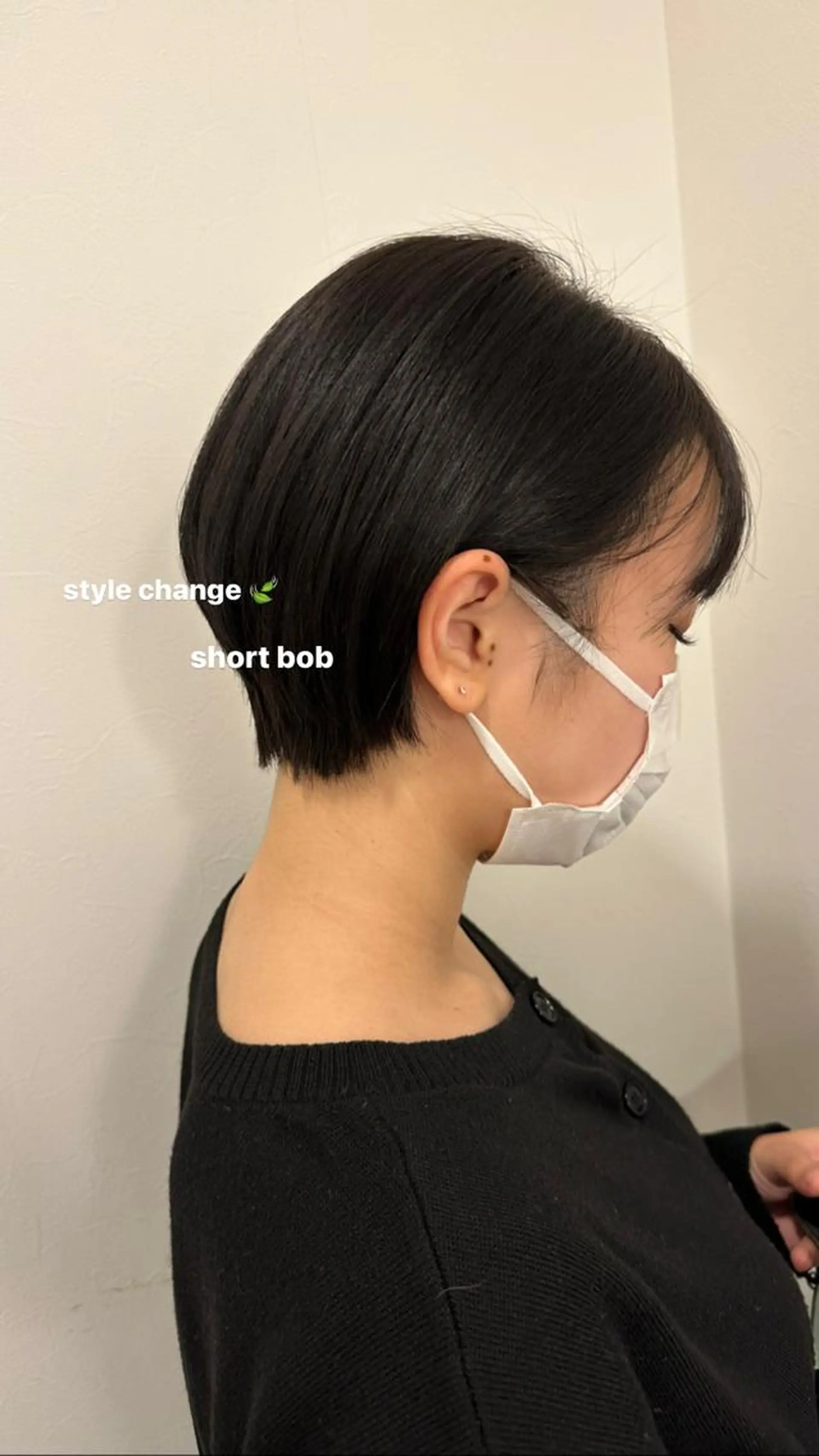 ショート 韓国レイヤーカット/ 艶カラー/ noaのヘアスタイル