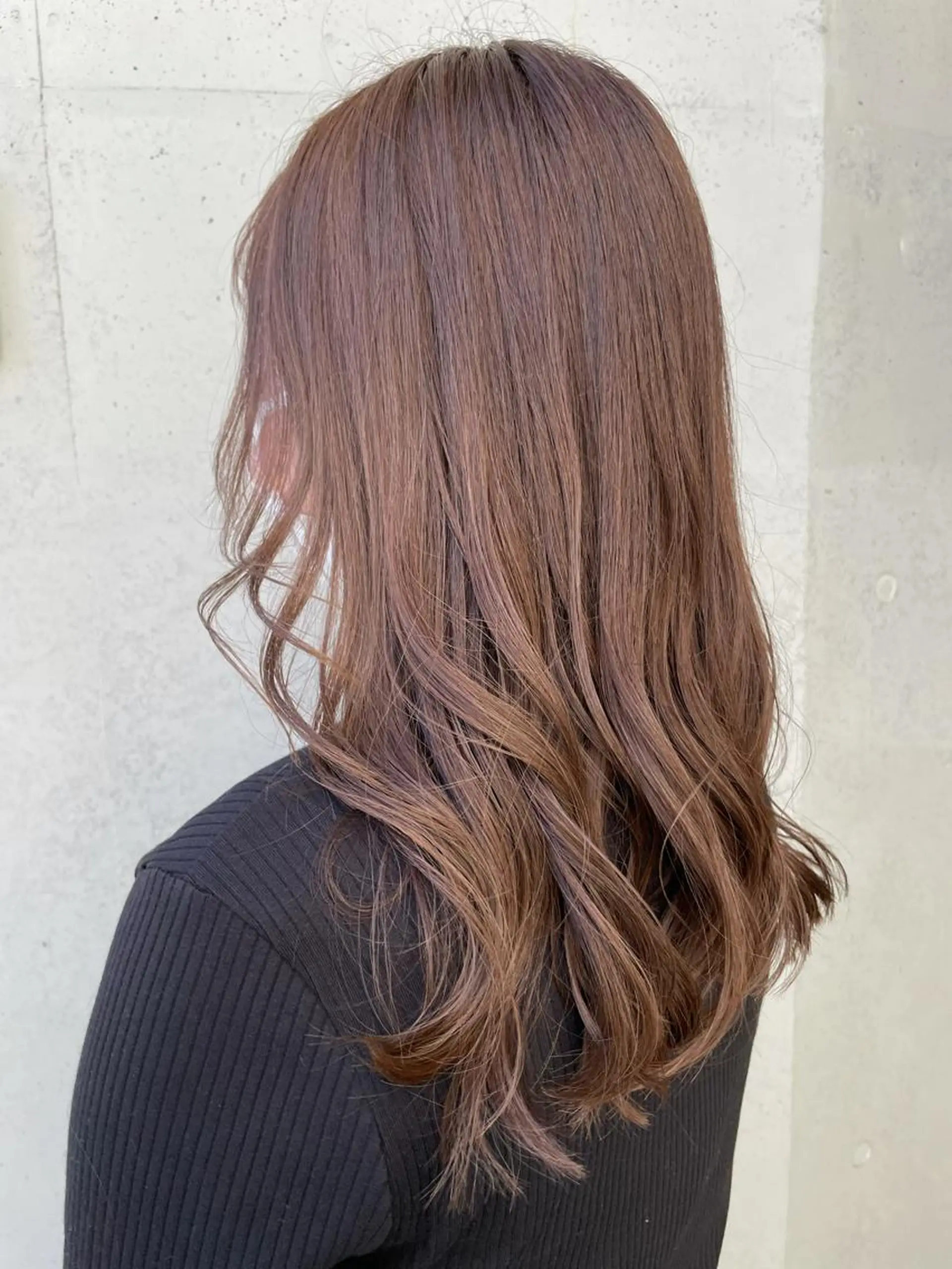 ロング 顔周り/暗髪カラー 艶カラー/アベマホのヘアスタイル