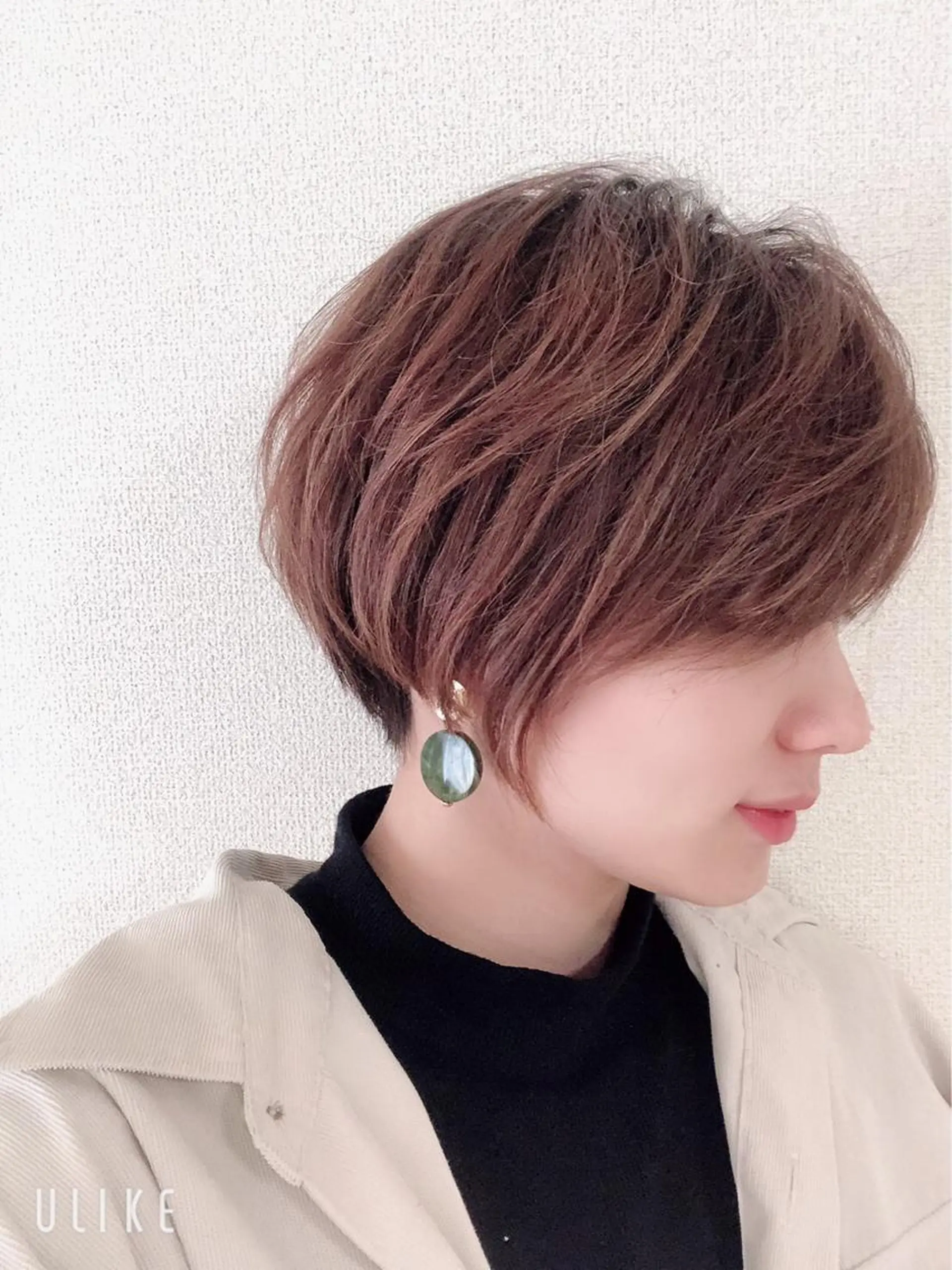ショート 小林 由里香のヘアスタイル