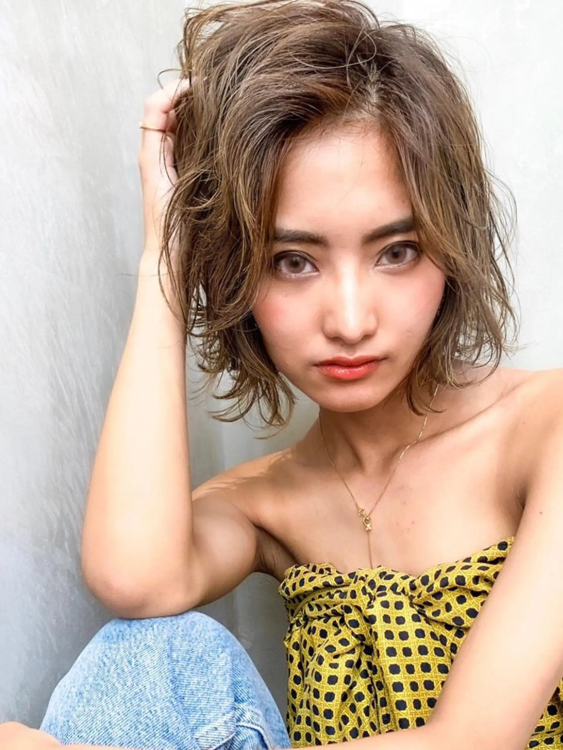 ショート カラー カット ヘアカラー トリートメント 🉐レイヤー/塩見 弘樹🉐渋谷のヘアスタイル