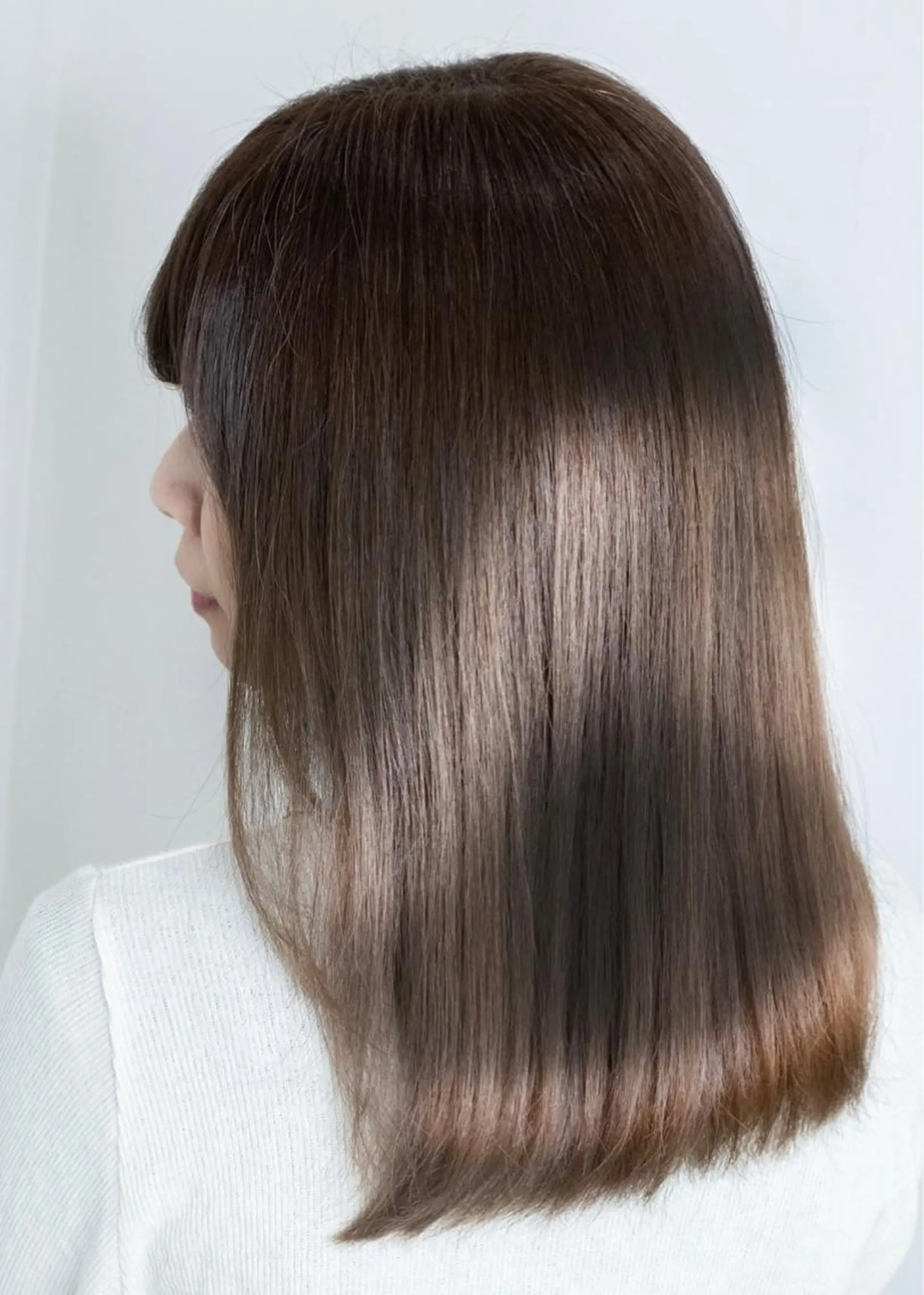 セミロング 髪質改善 jewel box~私のトリートメント~東梅田店所属・💎髪質改善専門 jewel boxのヘアスタイル