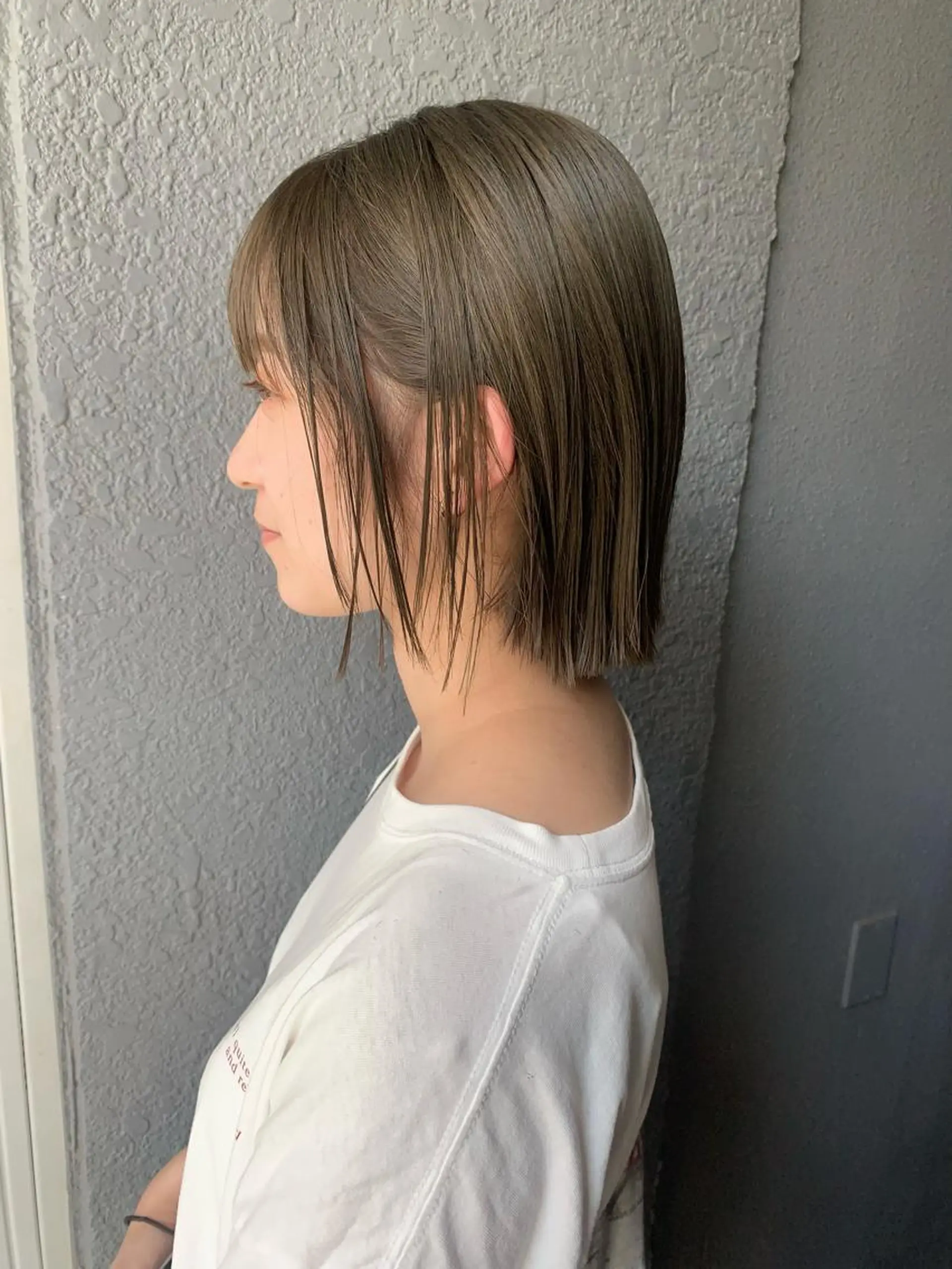 ショート ヘアカラー トリートメント 柔らかいカラー🎀 rinaのヘアスタイル