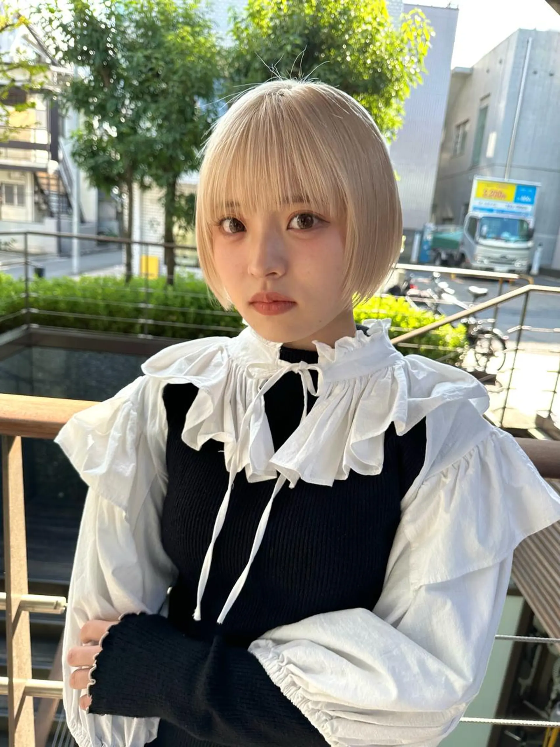 ショート カラー 似合わせショート×透 明感/やじまたかしのヘアスタイル