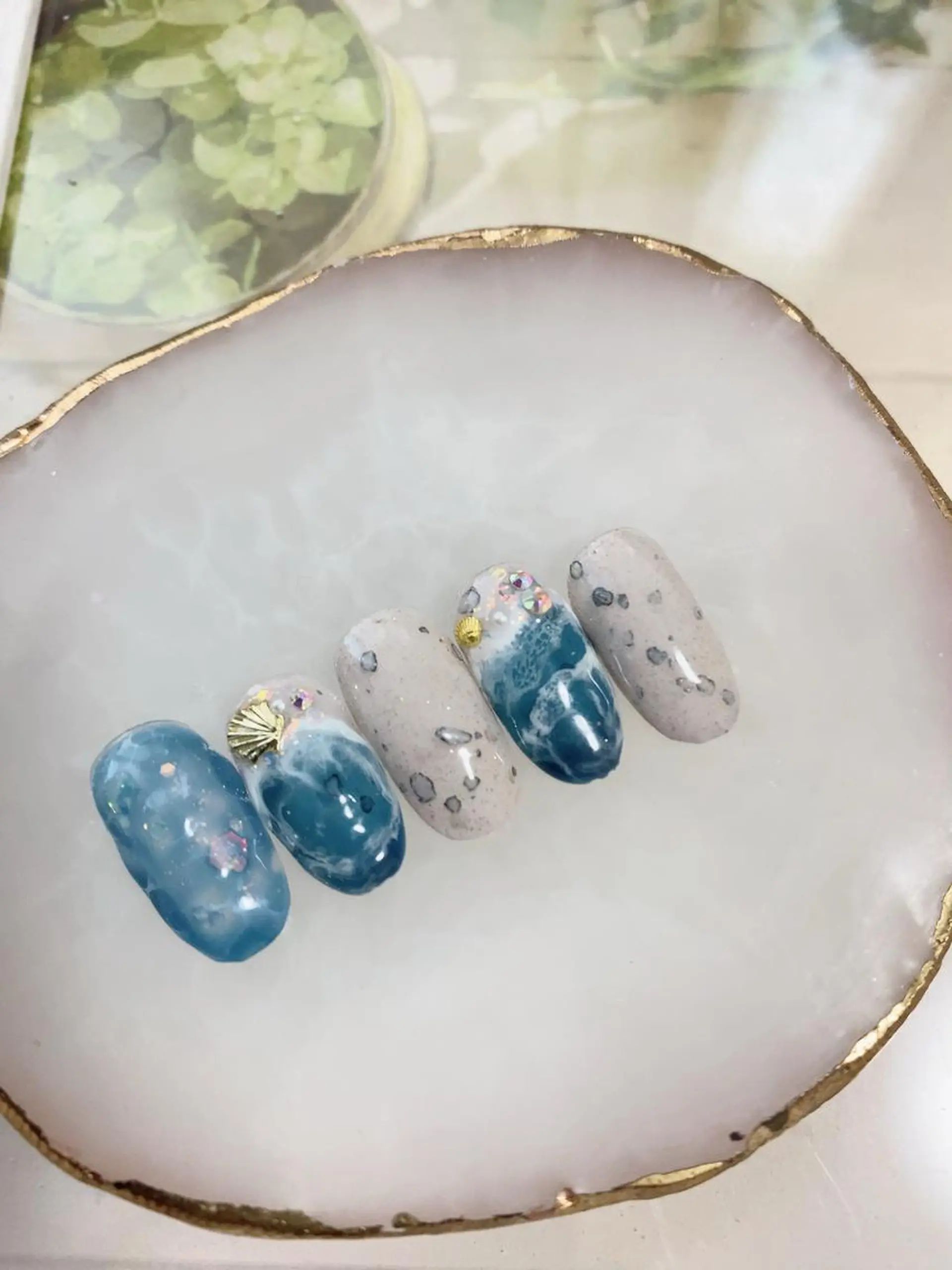 ネイル 自宅ネイルサロン ♦️nuance♦️のネイルデザイン